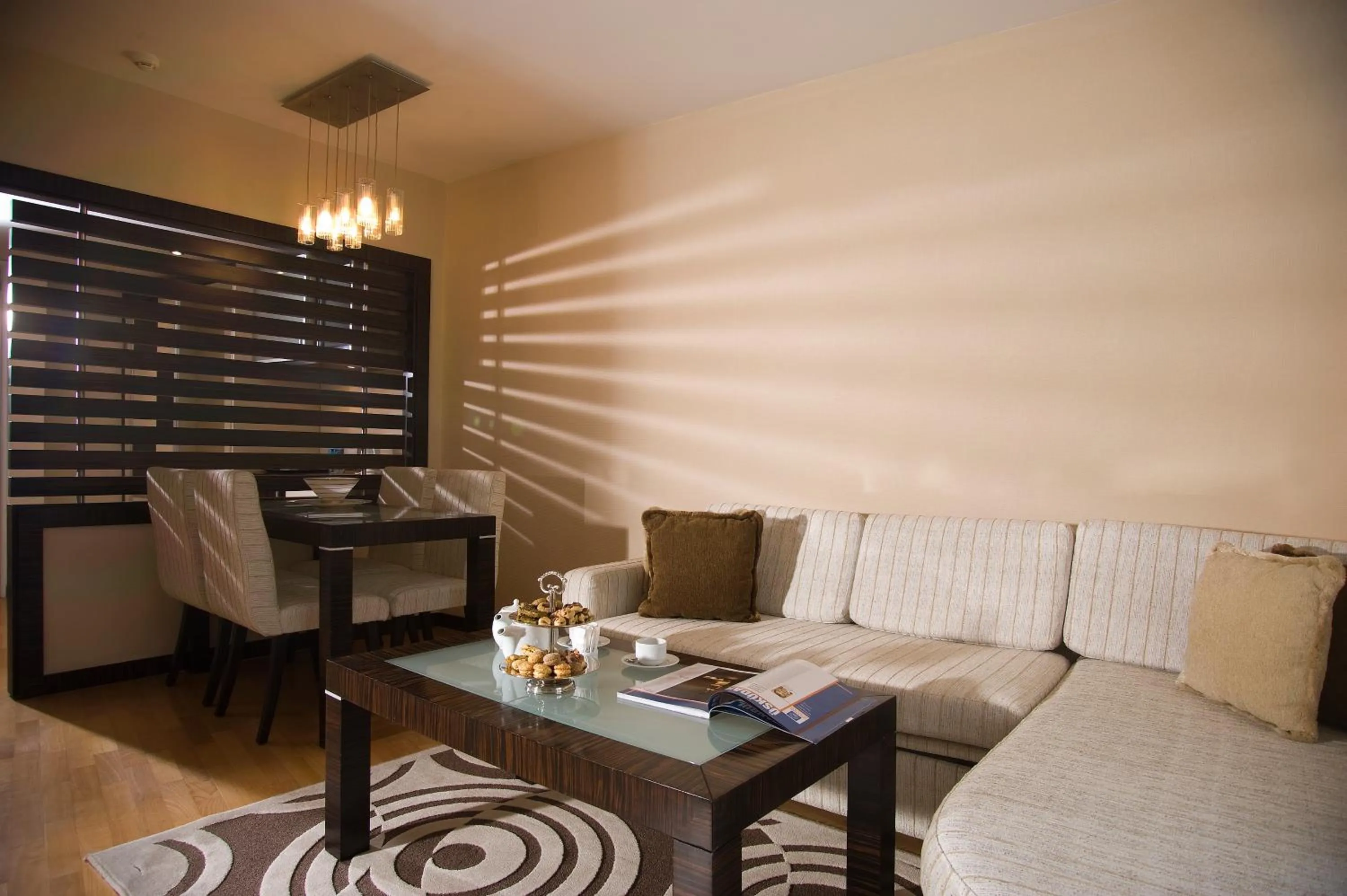 Living room in Surmeli Istanbul Hotel
