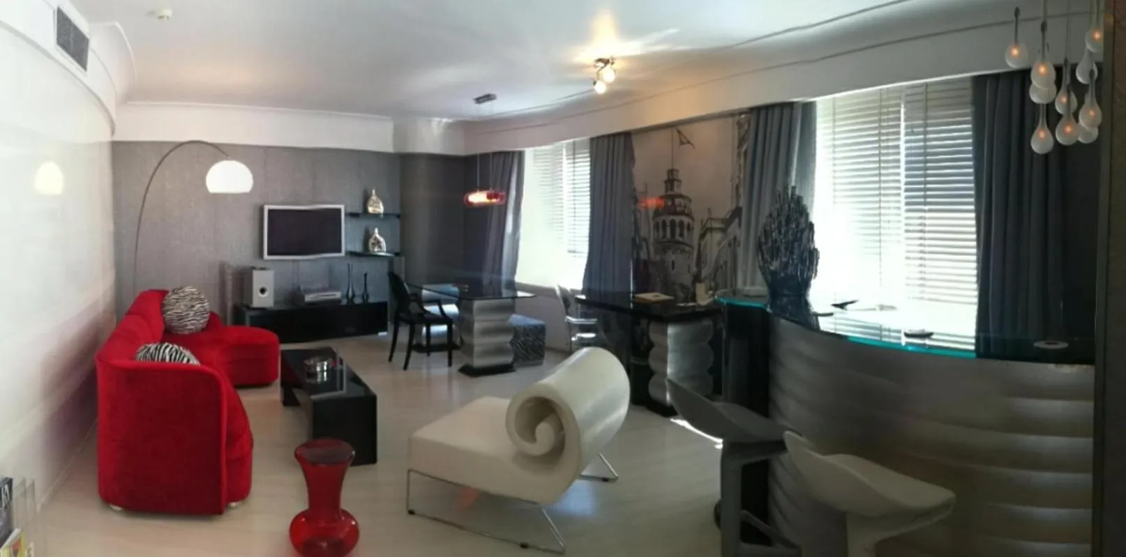 Seating area in Surmeli Istanbul Hotel