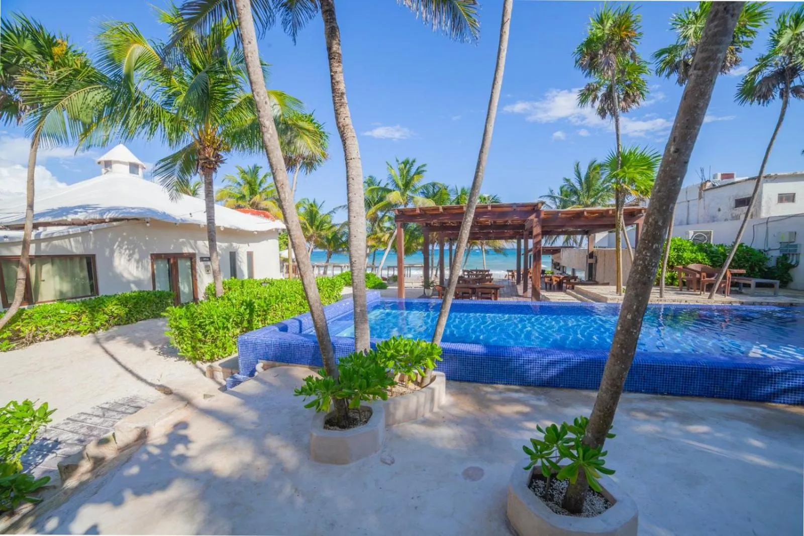 Pool view in Alquimia Hotel Boutique
