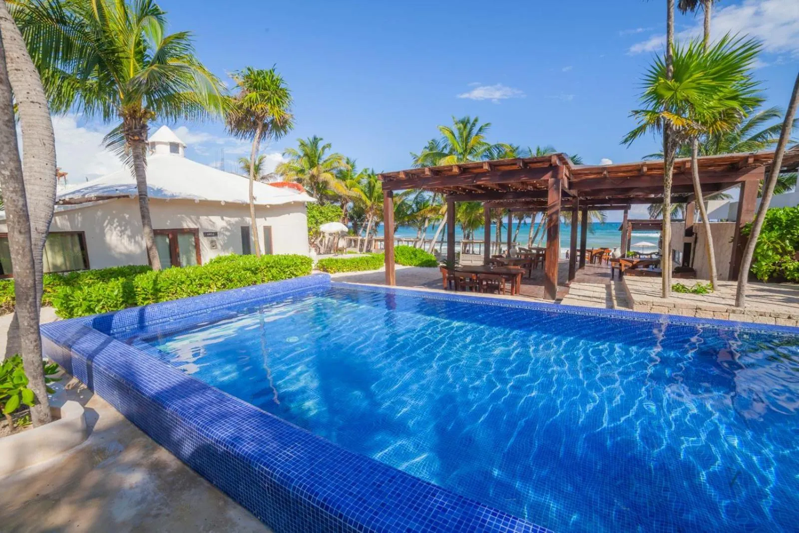 Pool view in Alquimia Hotel Boutique