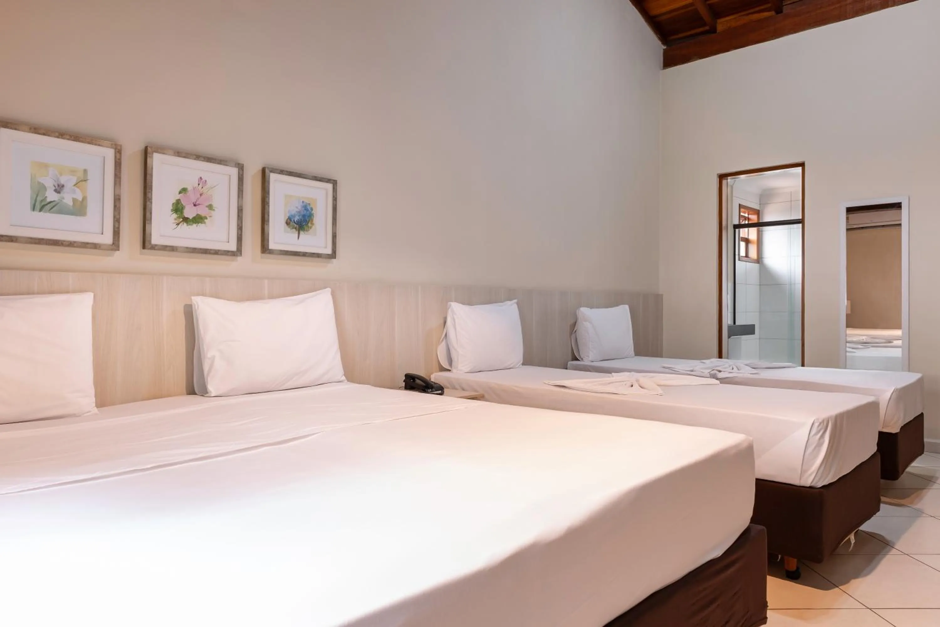 Bed in Hotel Refúgio Vista Serrana