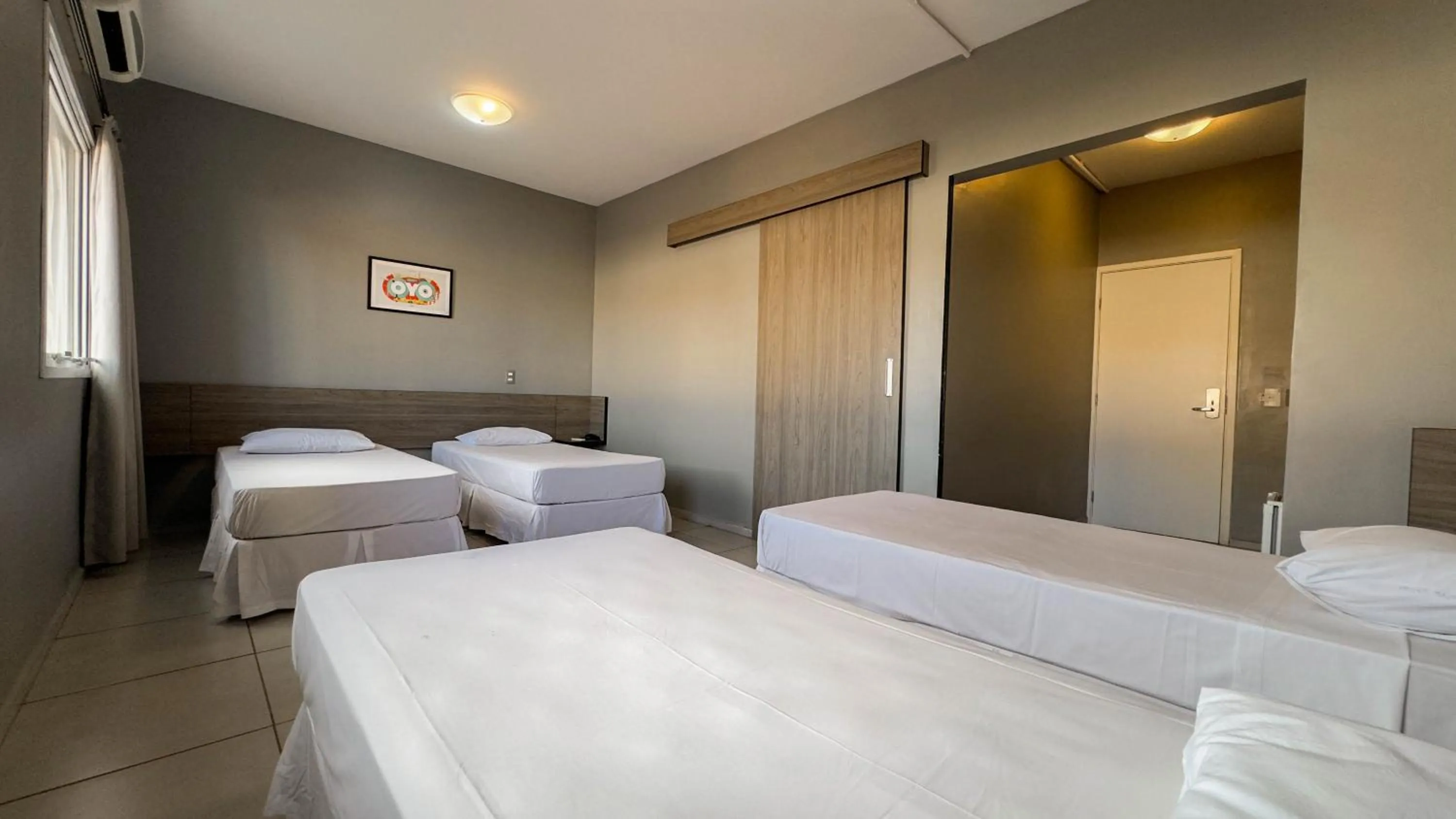 Bed in I-Hotel Piracicaba