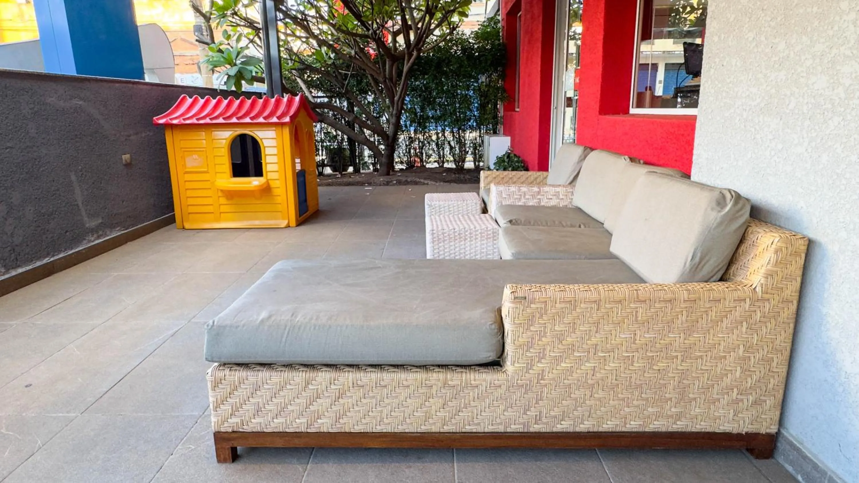Balcony/Terrace in I-Hotel Piracicaba