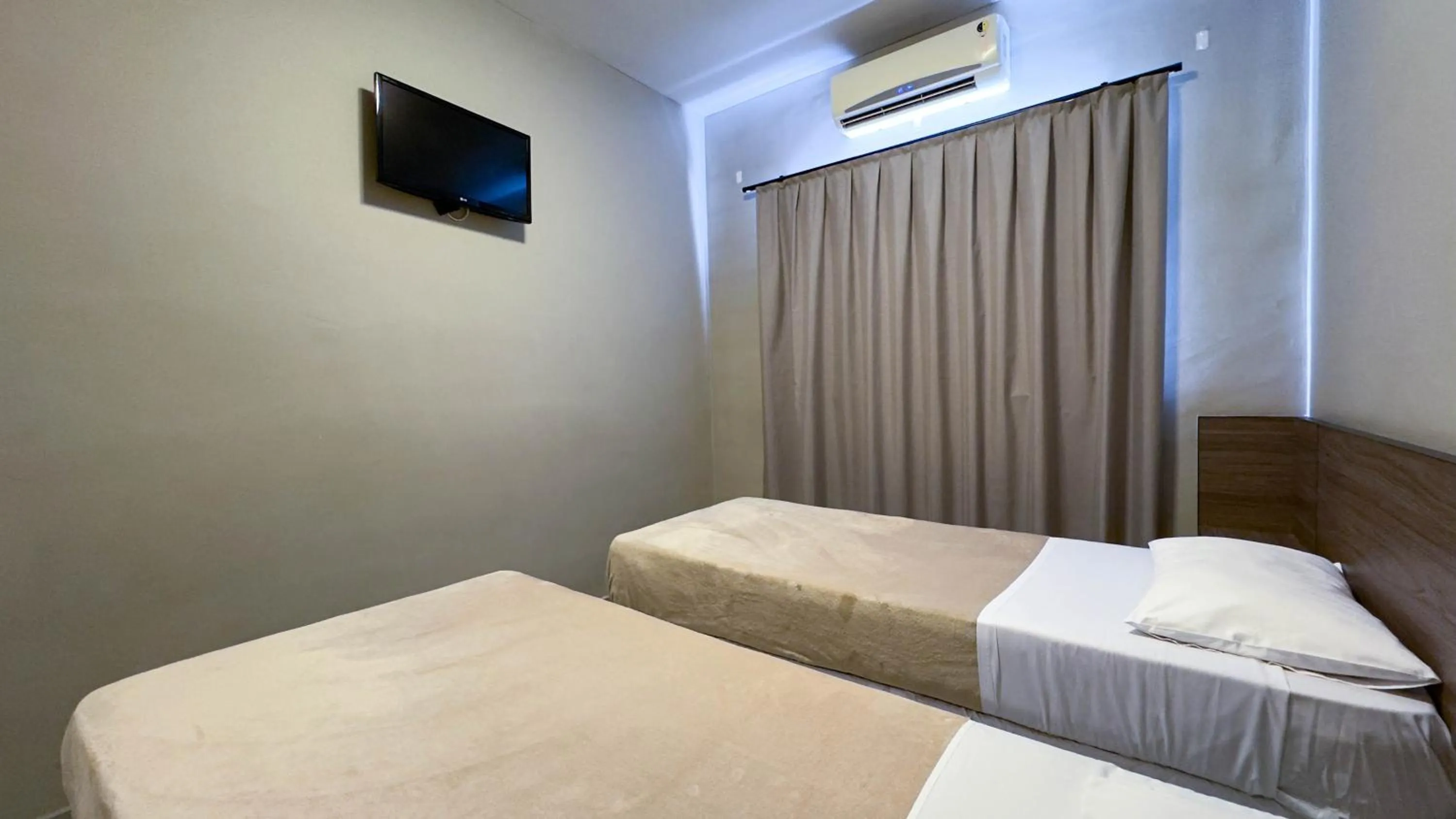 Bed in I-Hotel Piracicaba