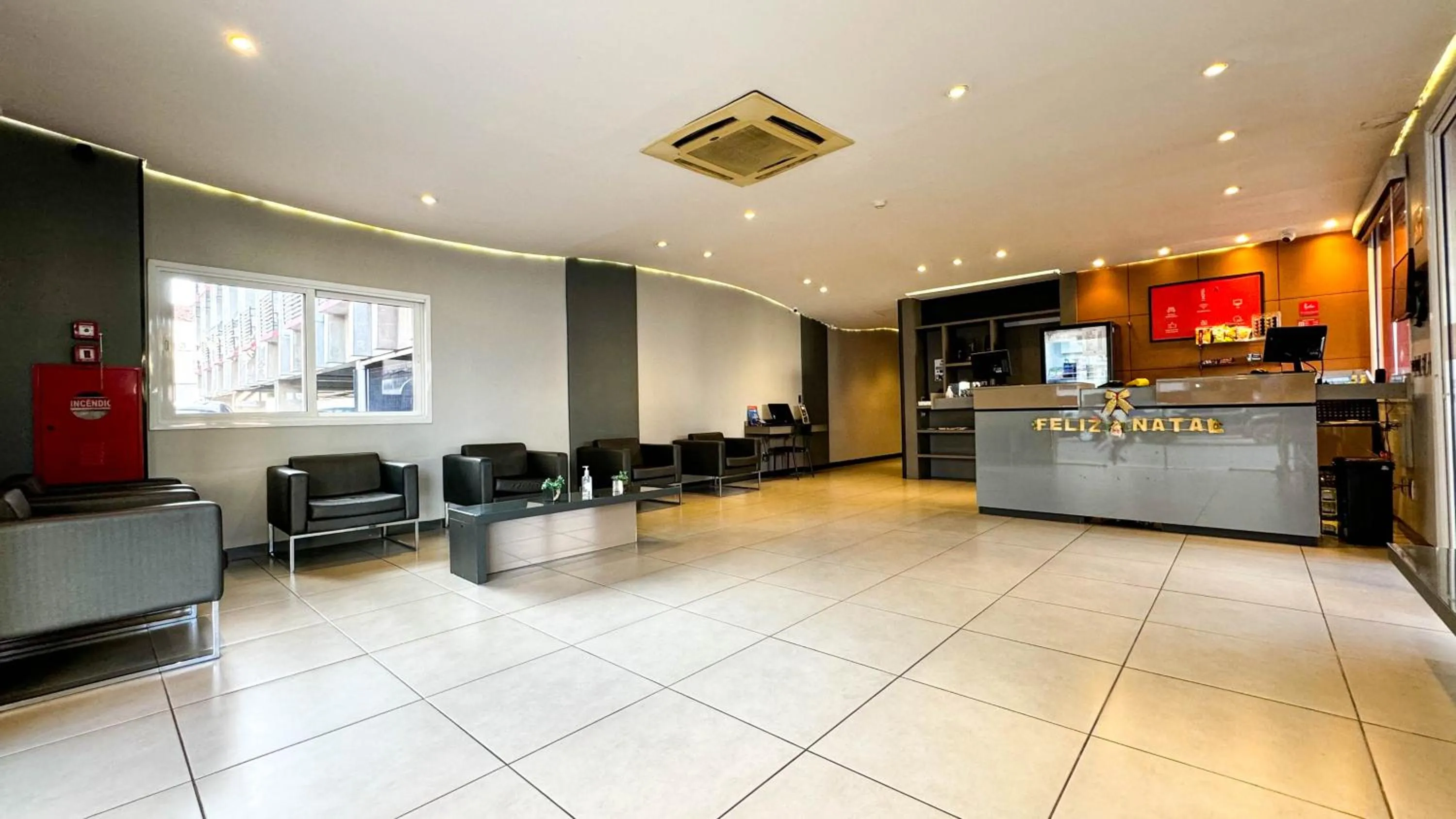 Lobby or reception in I-Hotel Piracicaba