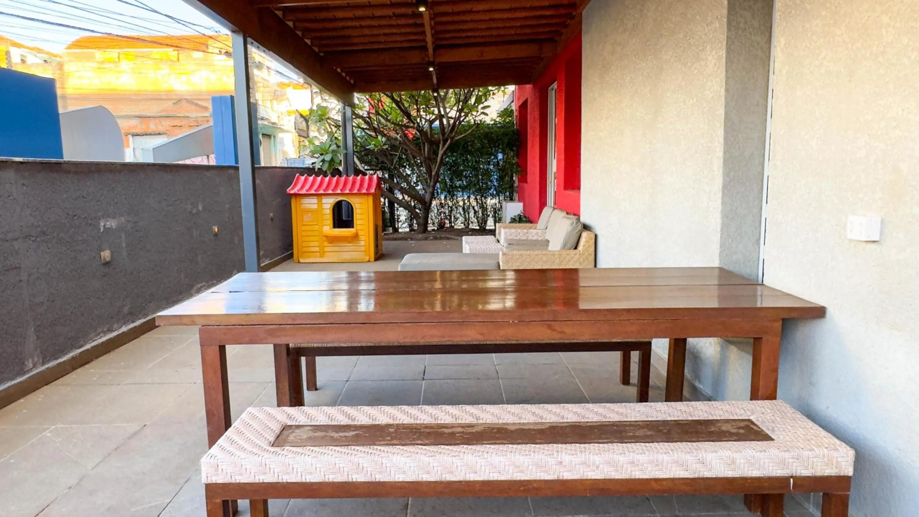 Balcony/Terrace in I-Hotel Piracicaba