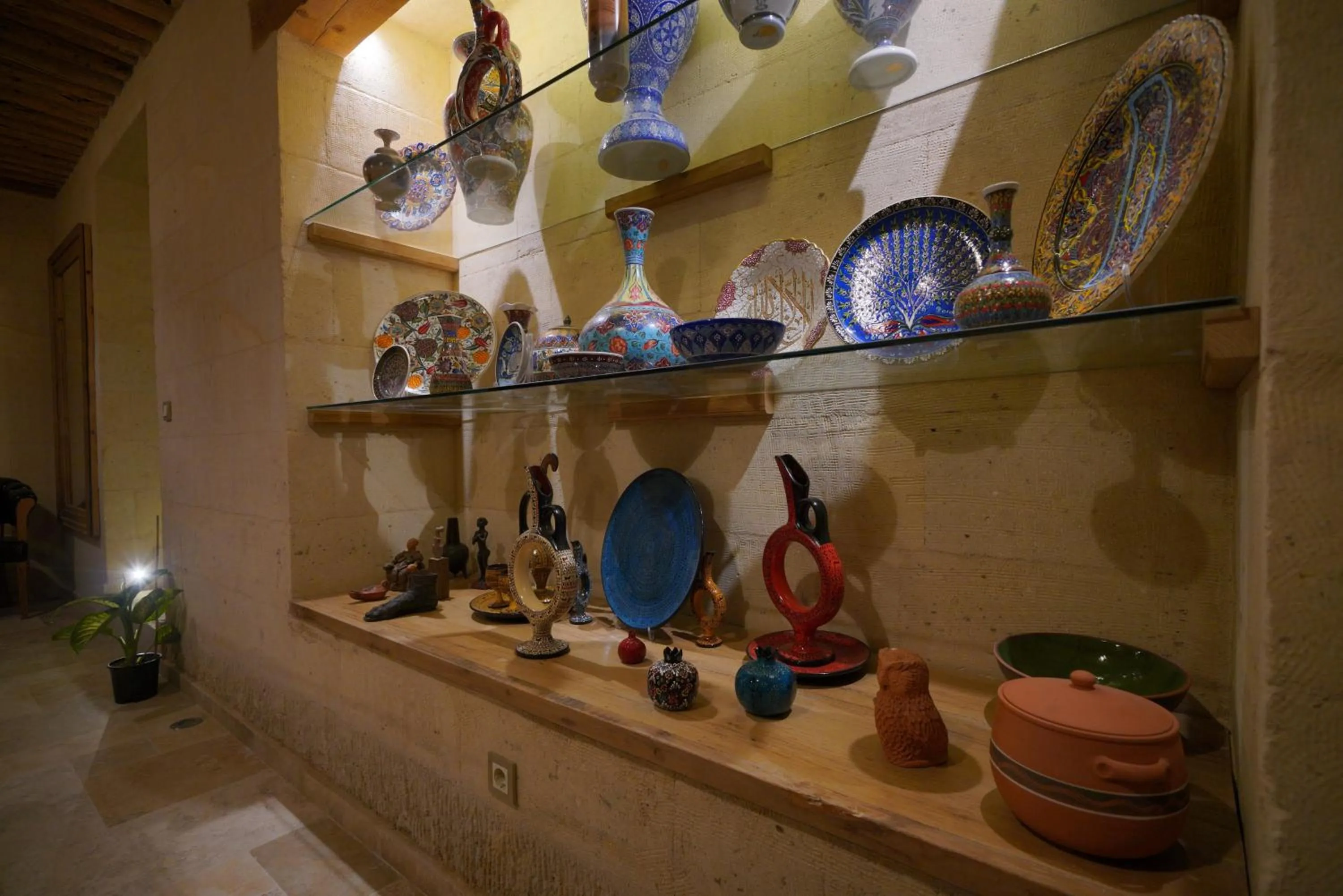 Lobby or reception in Kappadoks Cave Hotel