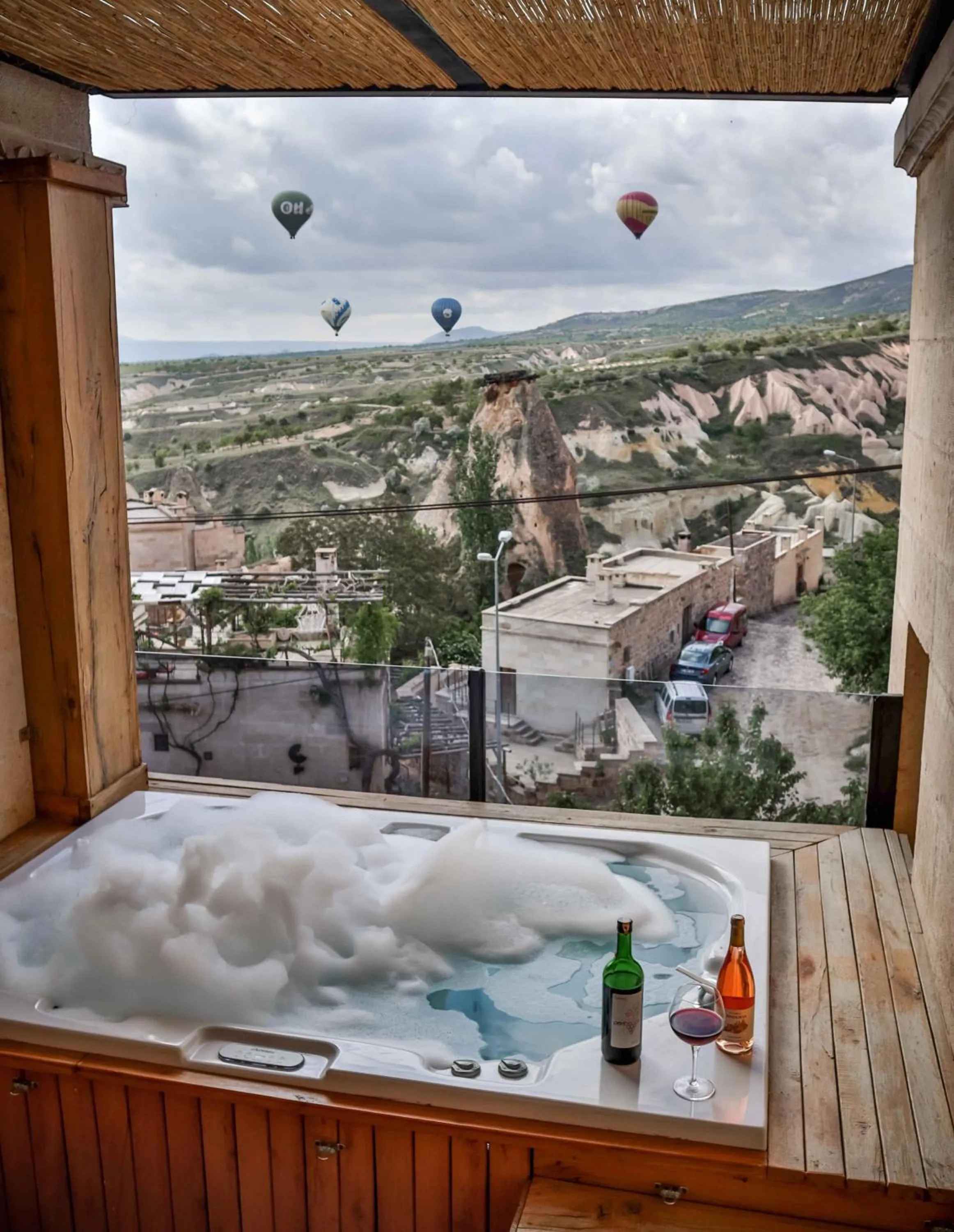 Hot Tub in Kappadoks Cave Hotel