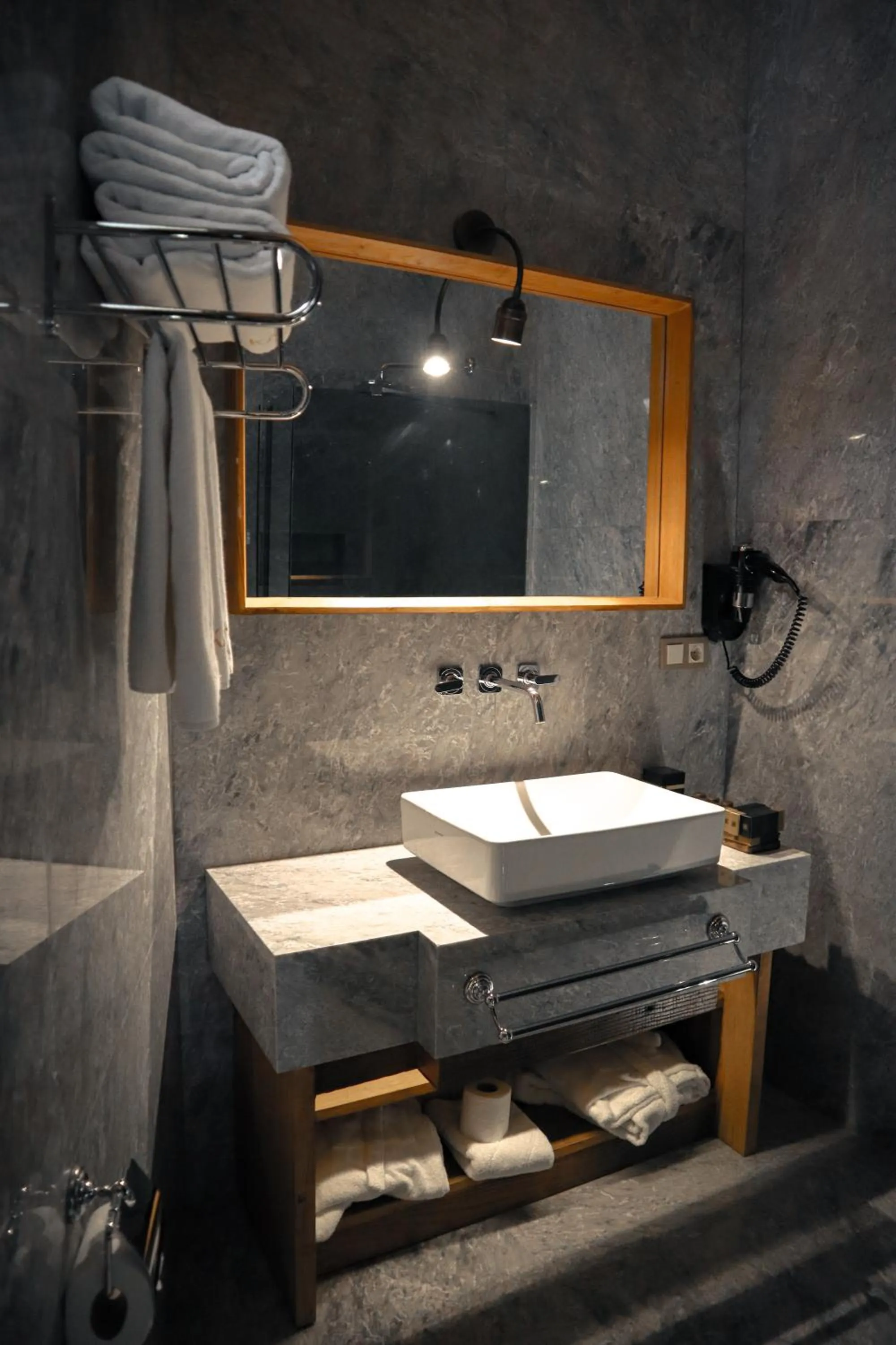 Bathroom in Kappadoks Cave Hotel