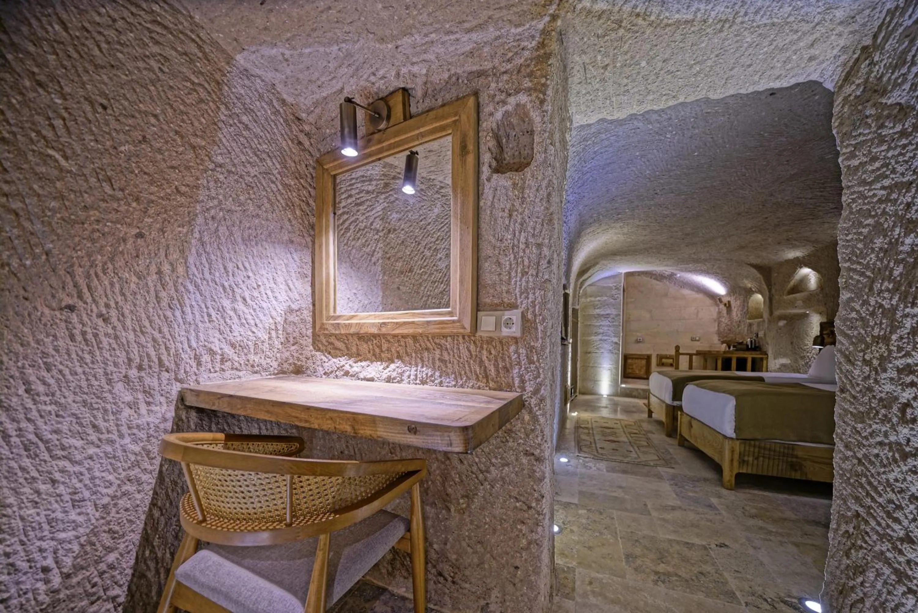 Bedroom, Bed in Kappadoks Cave Hotel