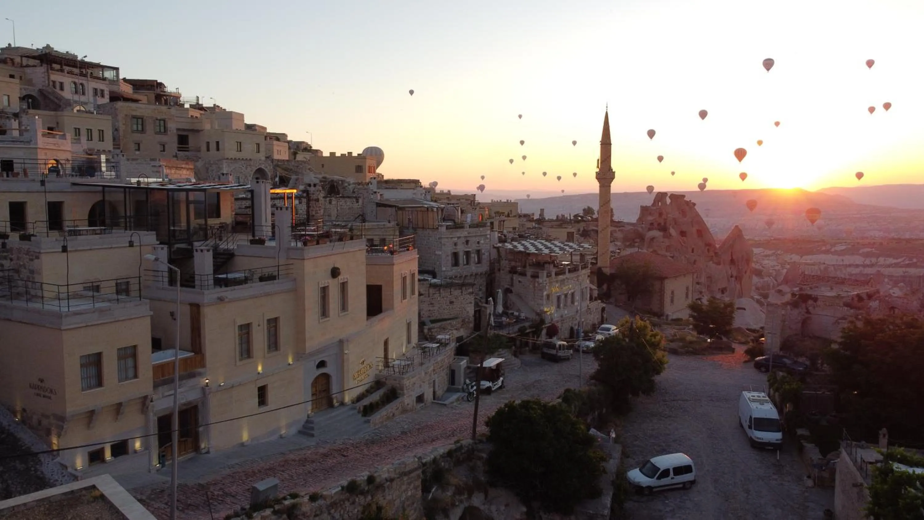 Property building in Kappadoks Cave Hotel