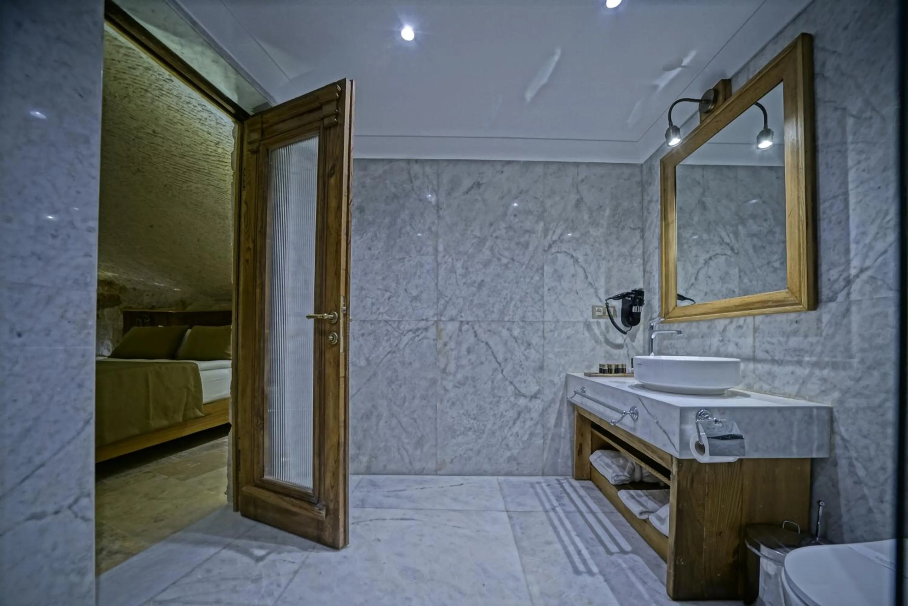 Bathroom in Kappadoks Cave Hotel