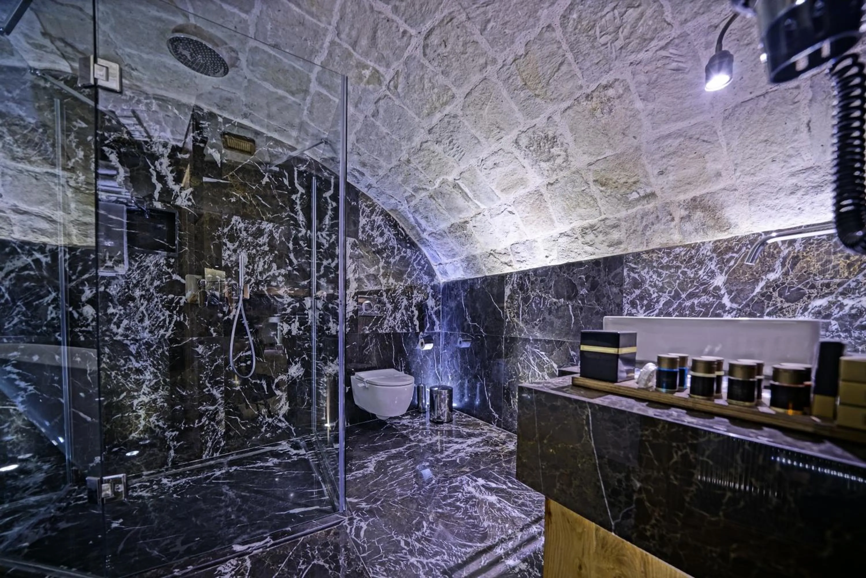Bathroom in Kappadoks Cave Hotel