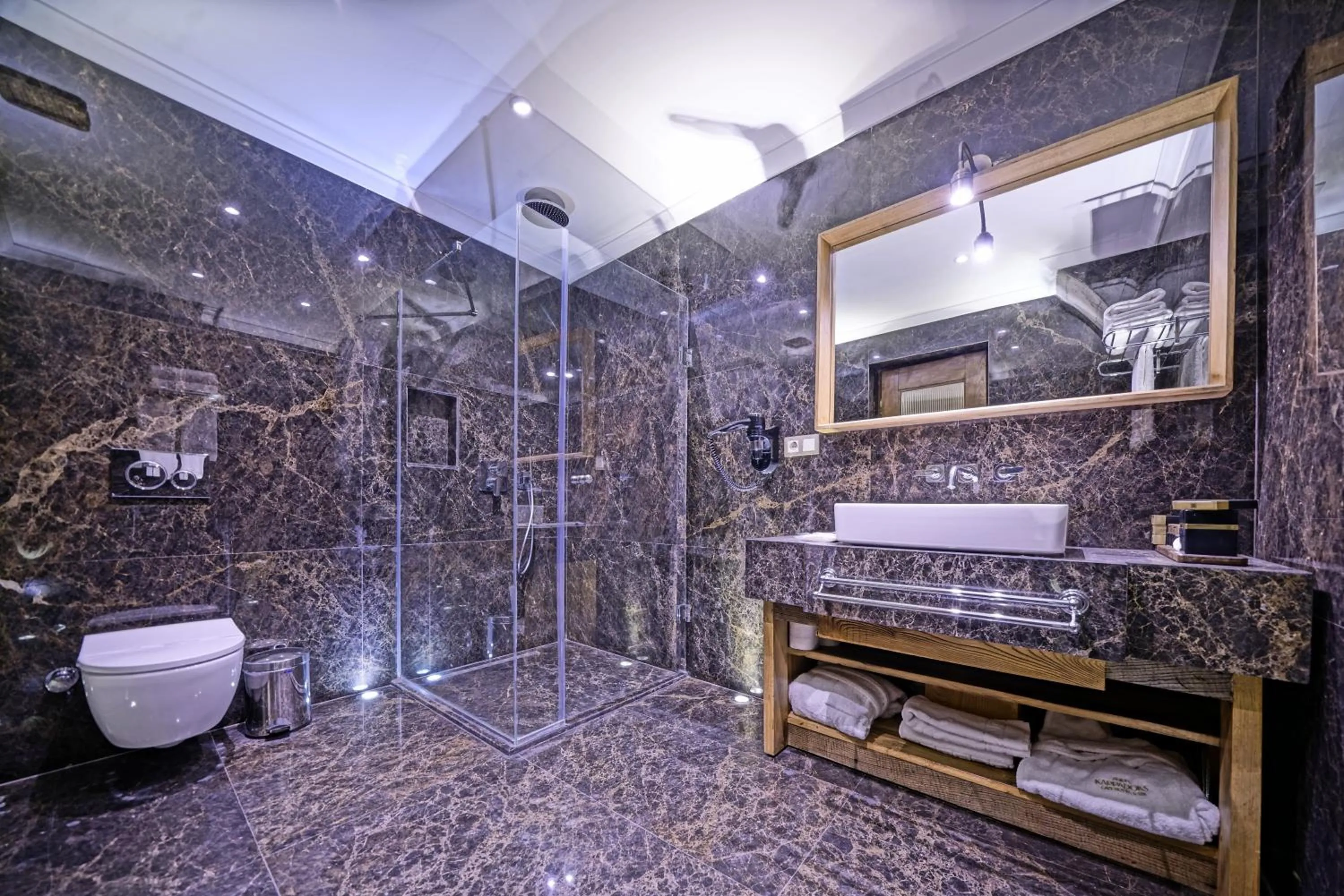 Bathroom in Kappadoks Cave Hotel