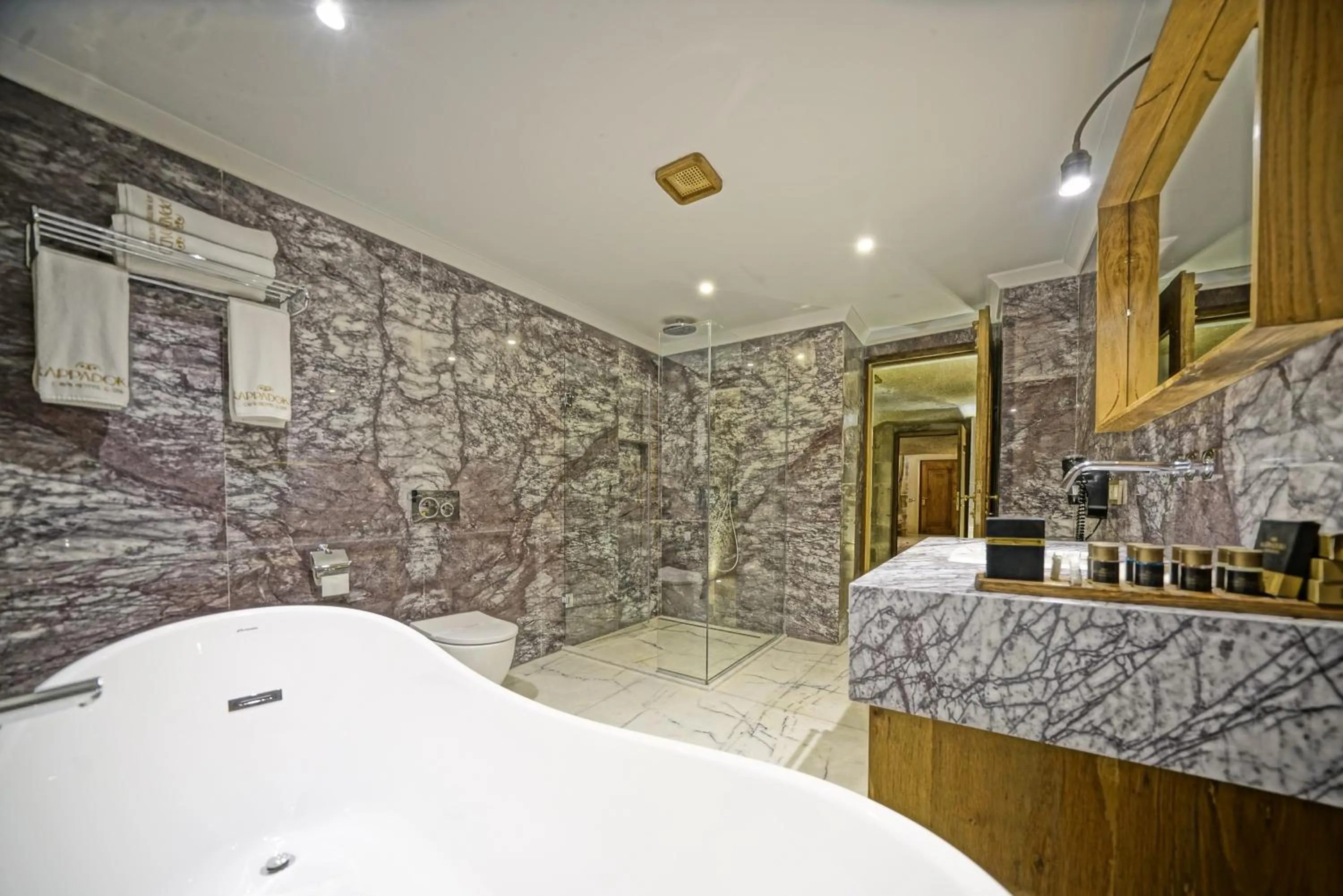 Bathroom in Kappadoks Cave Hotel