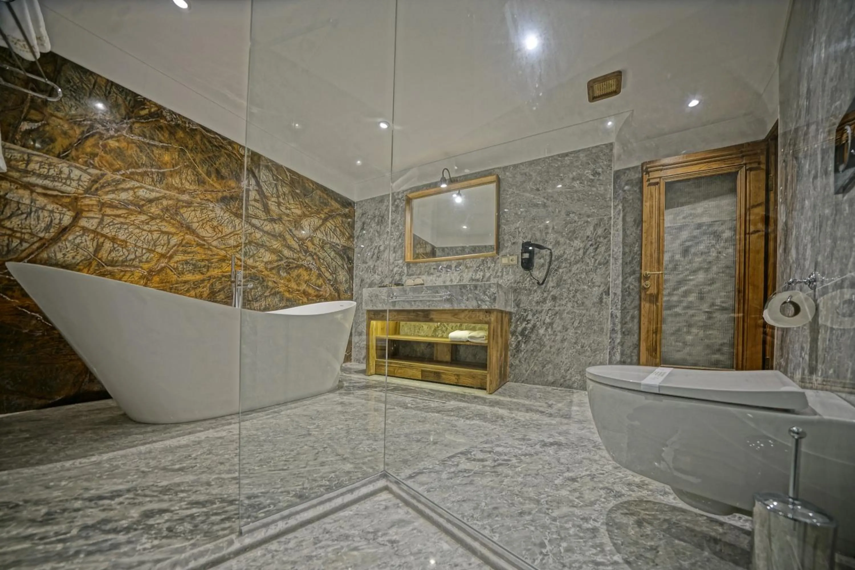 Bathroom in Kappadoks Cave Hotel