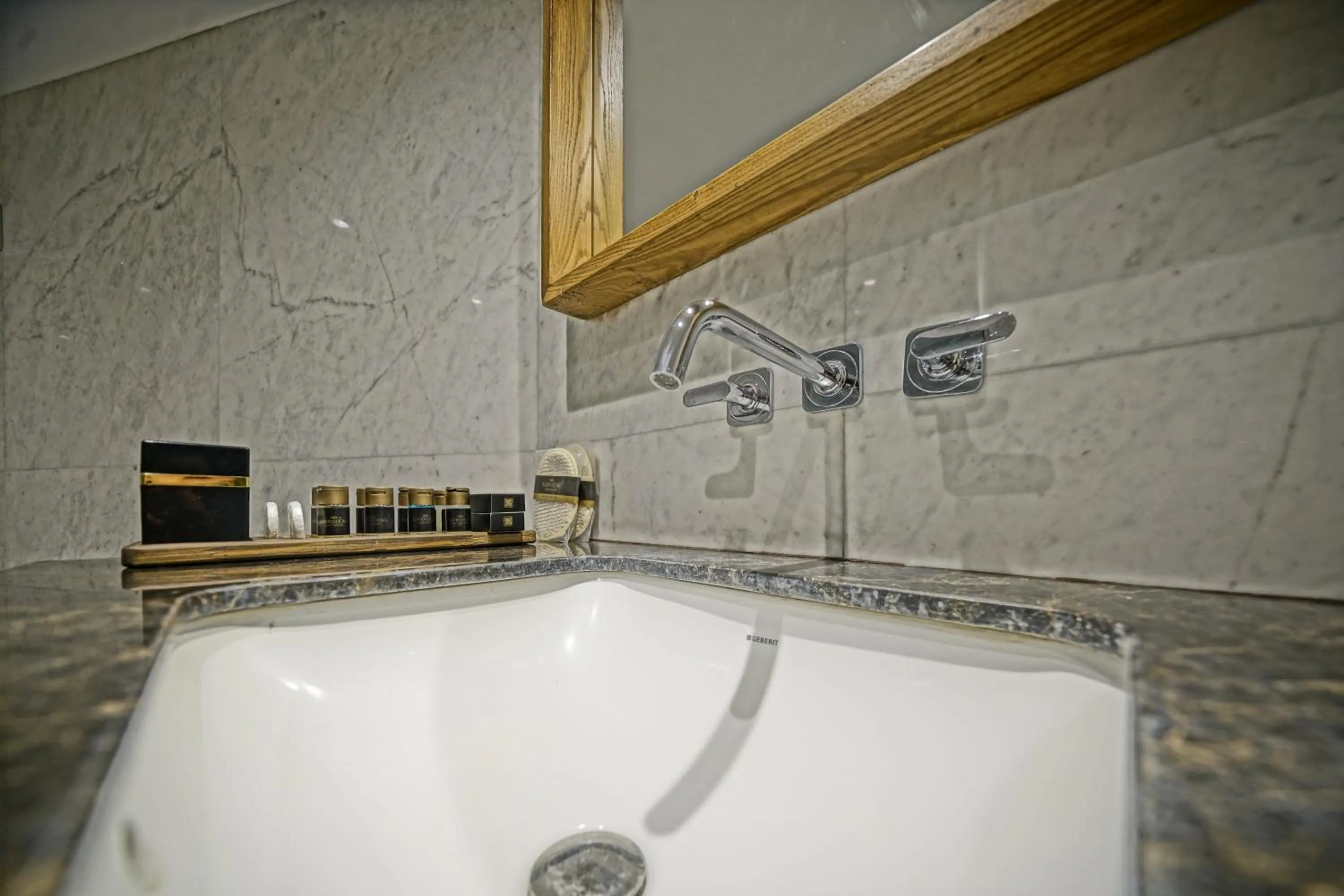 Bathroom in Kappadoks Cave Hotel