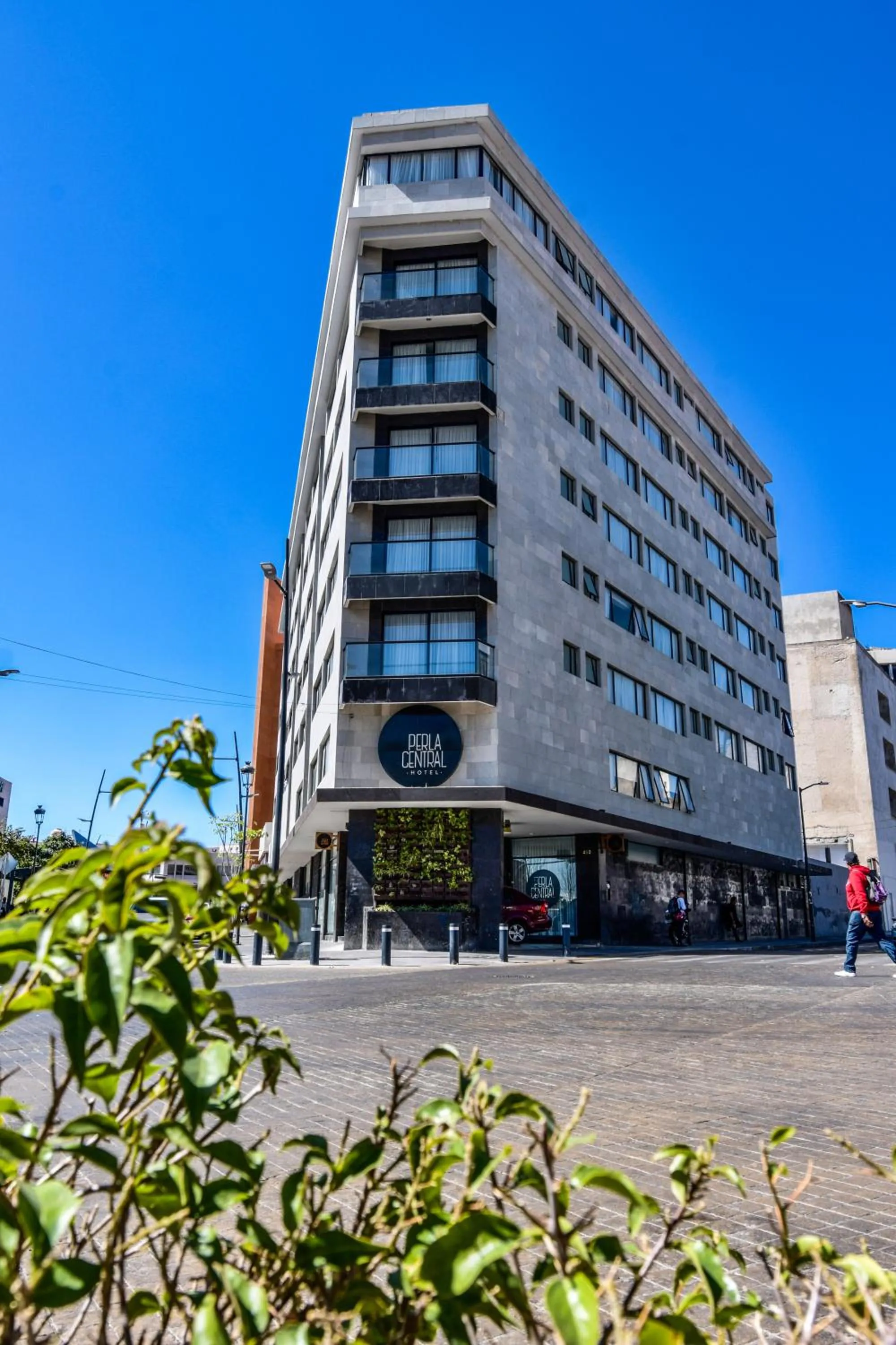 Property building in Hotel Perla Central