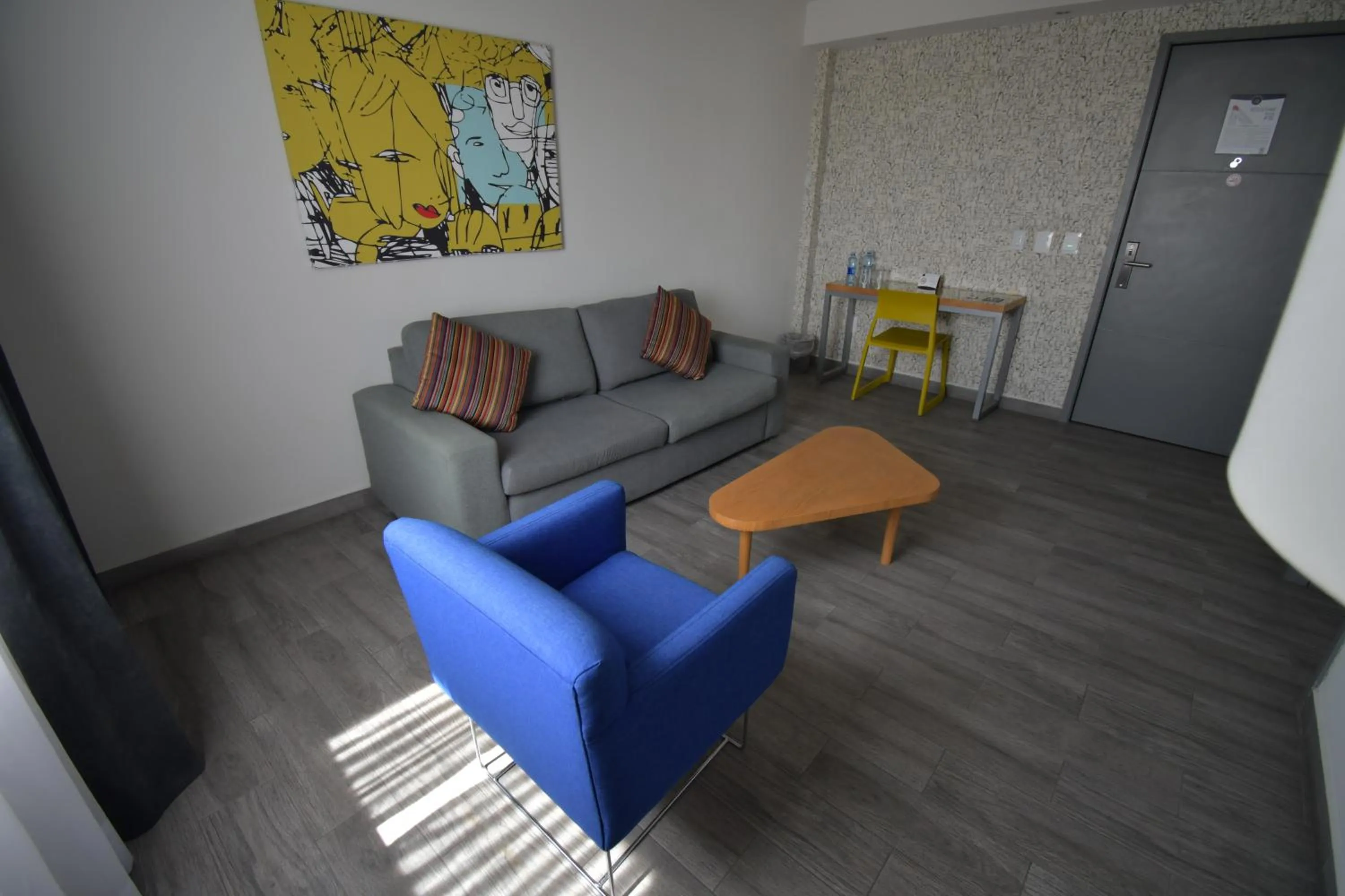 Living room in Hotel Perla Central