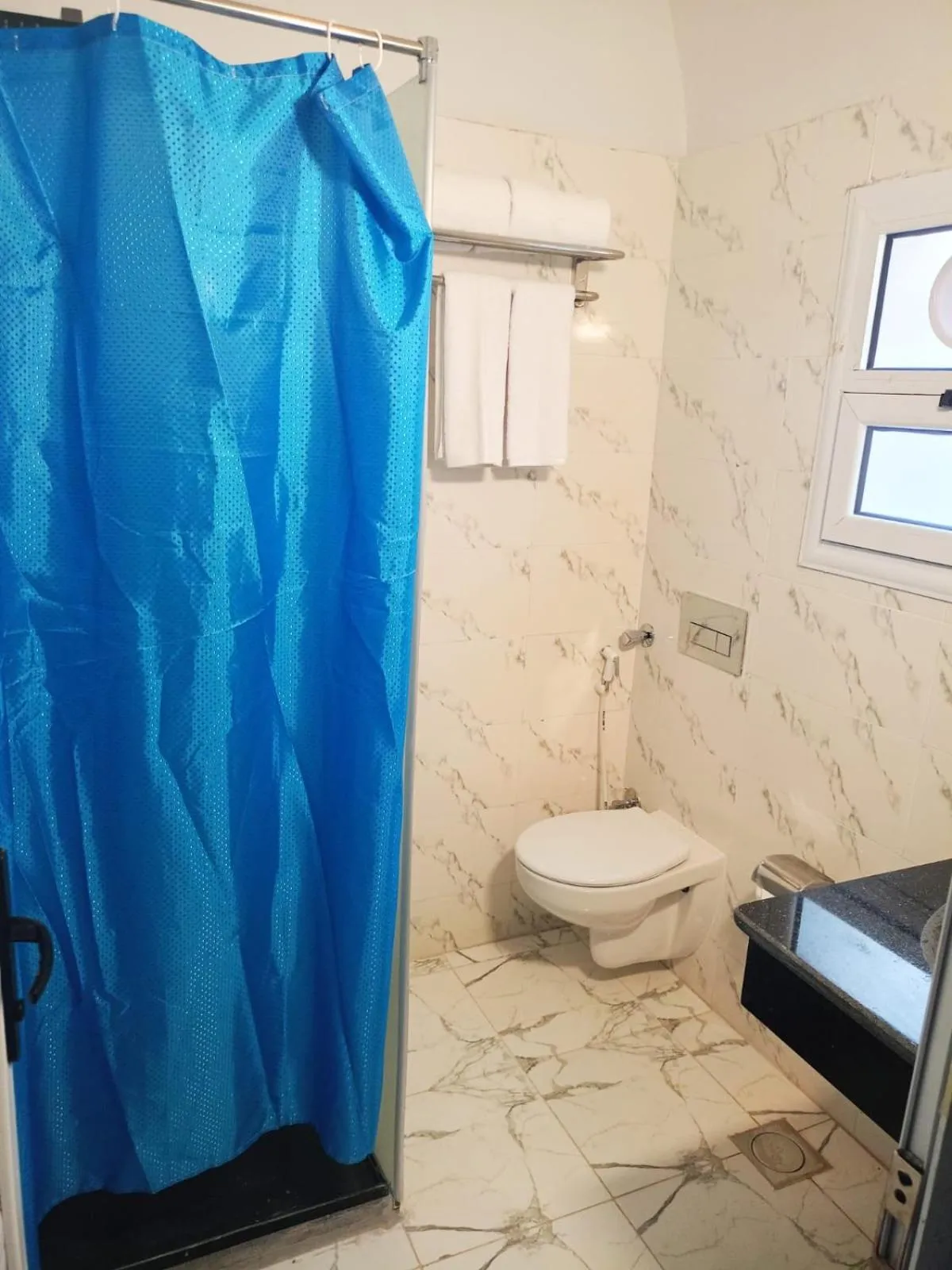 Shower in Dolphin Continental Hotel