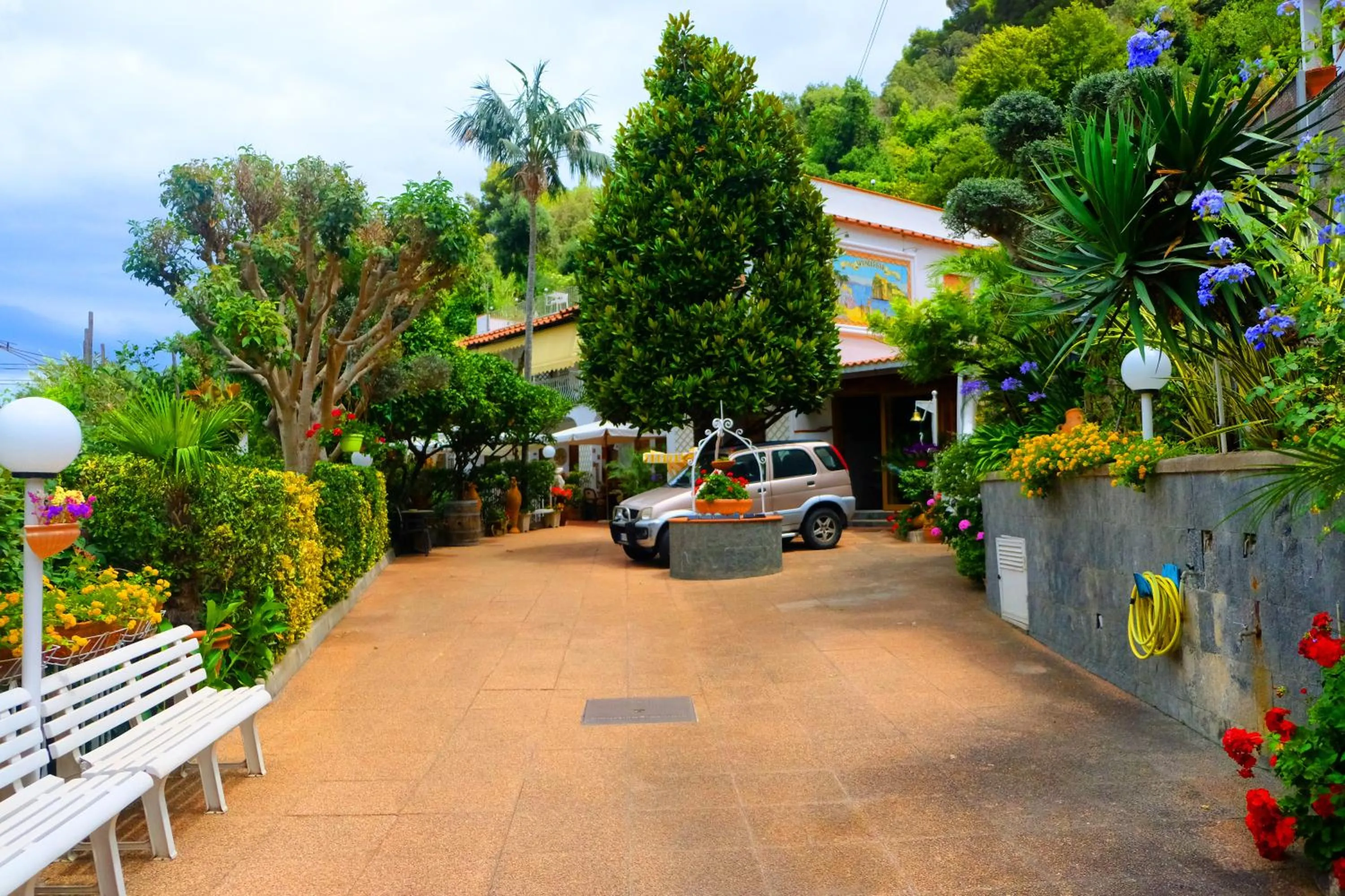 Garden in B&B Villa Anna Wunderbar