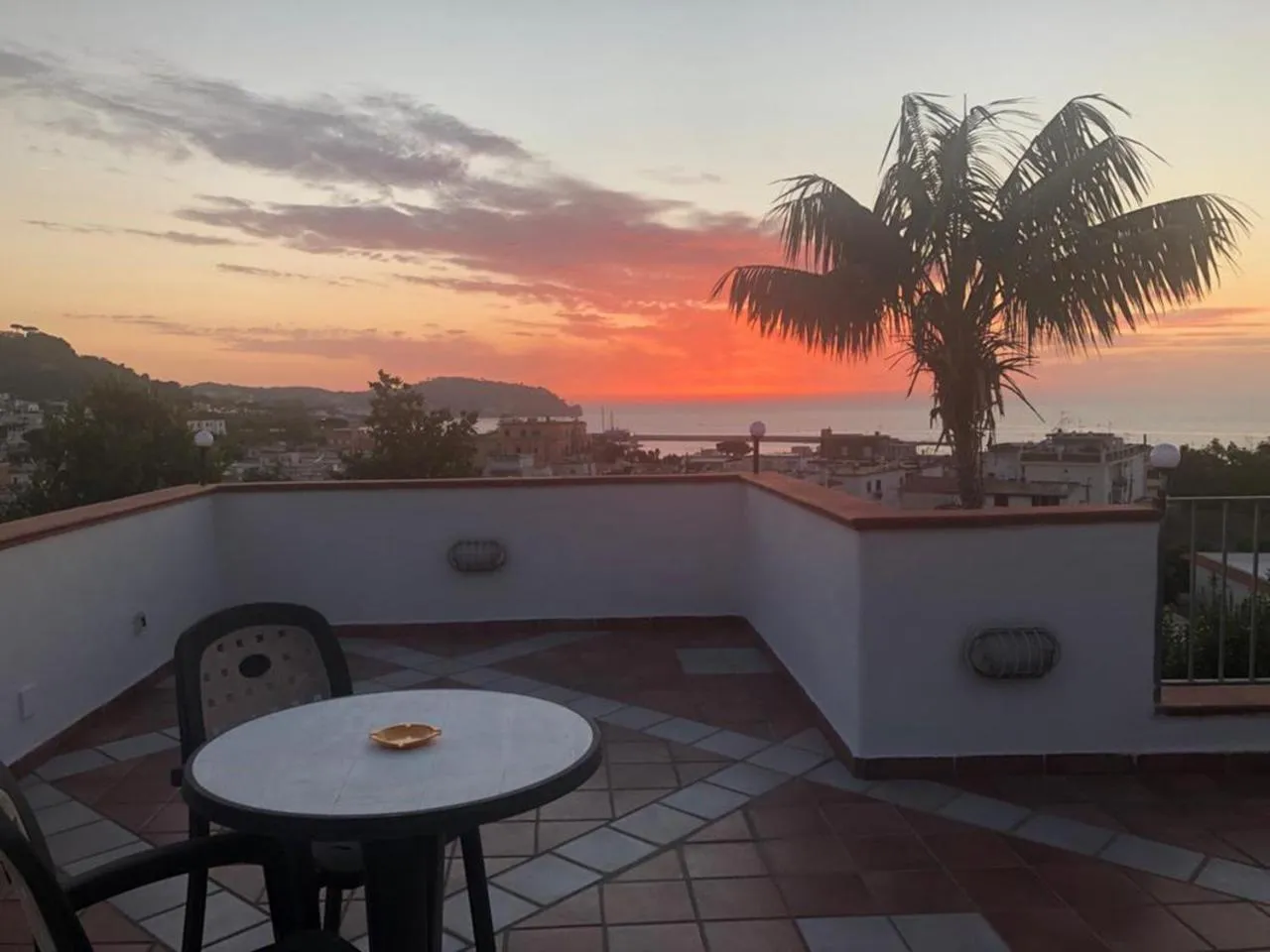 Balcony/Terrace in B&B Villa Anna Wunderbar