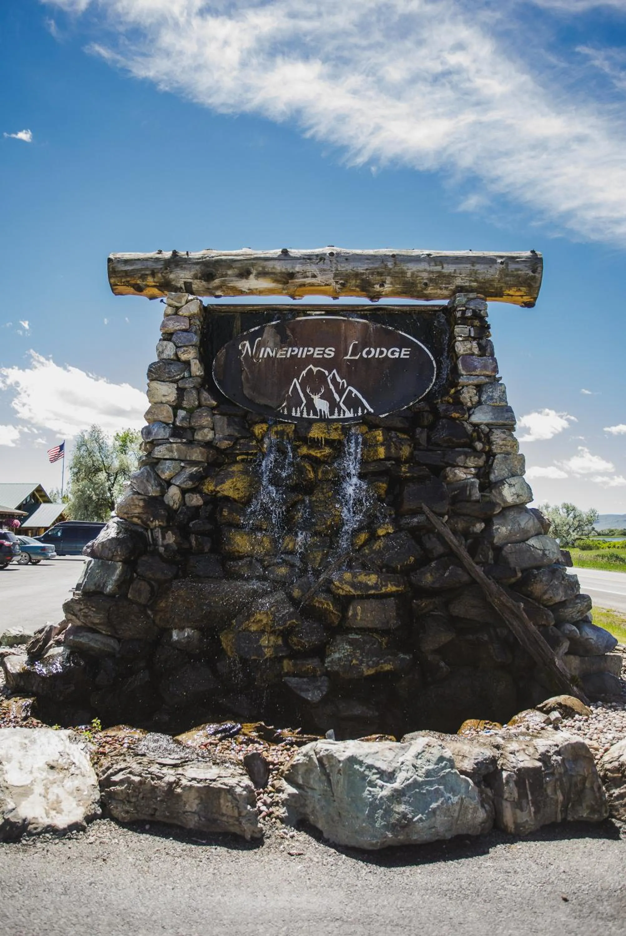 Property logo or sign in Ninepipes Lodge