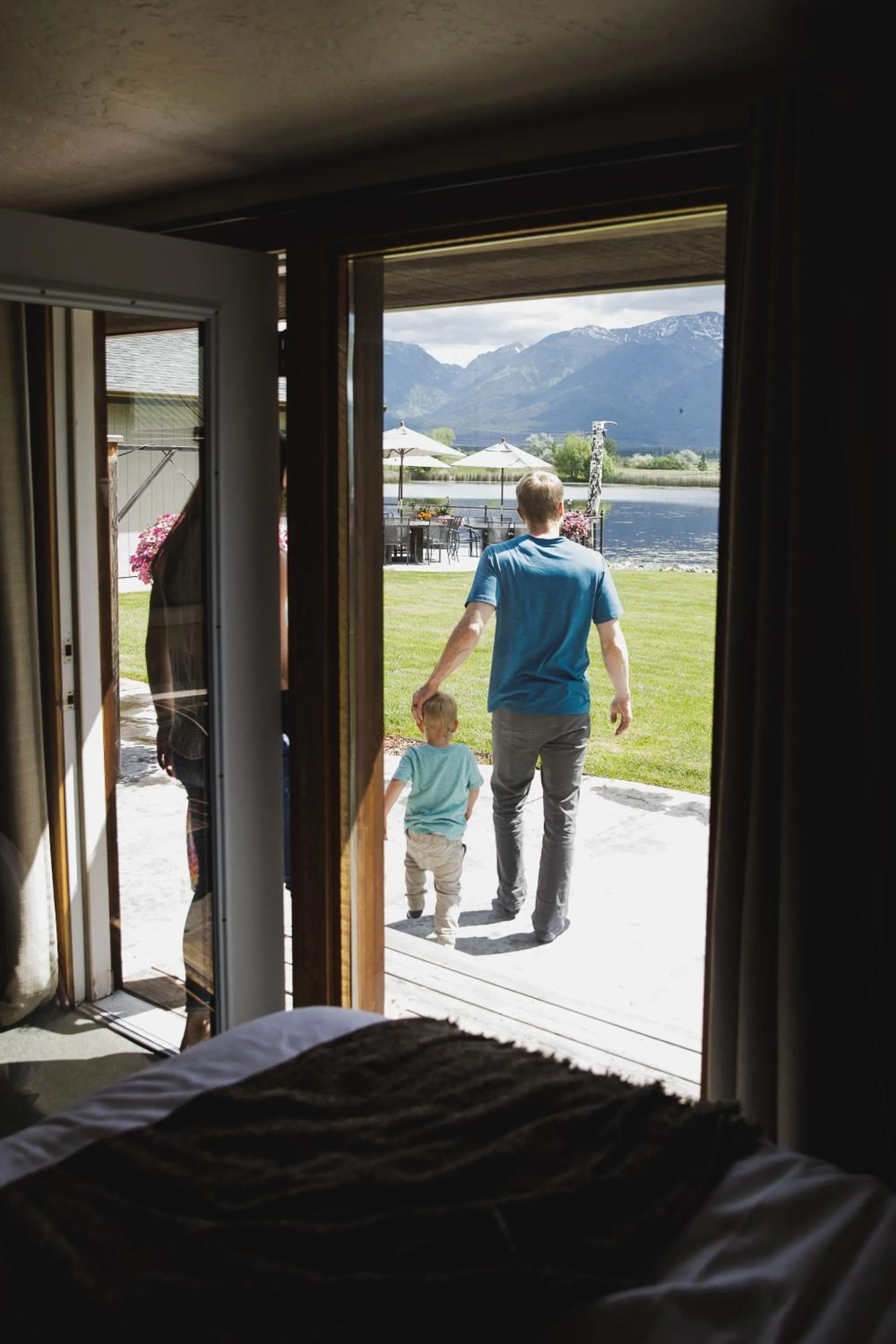 View (from property/room) in Ninepipes Lodge