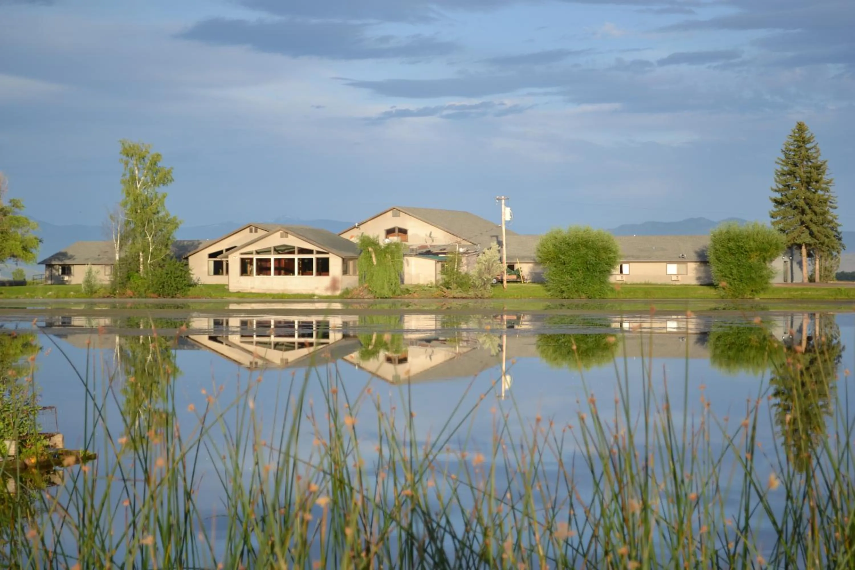 Fishing in Ninepipes Lodge
