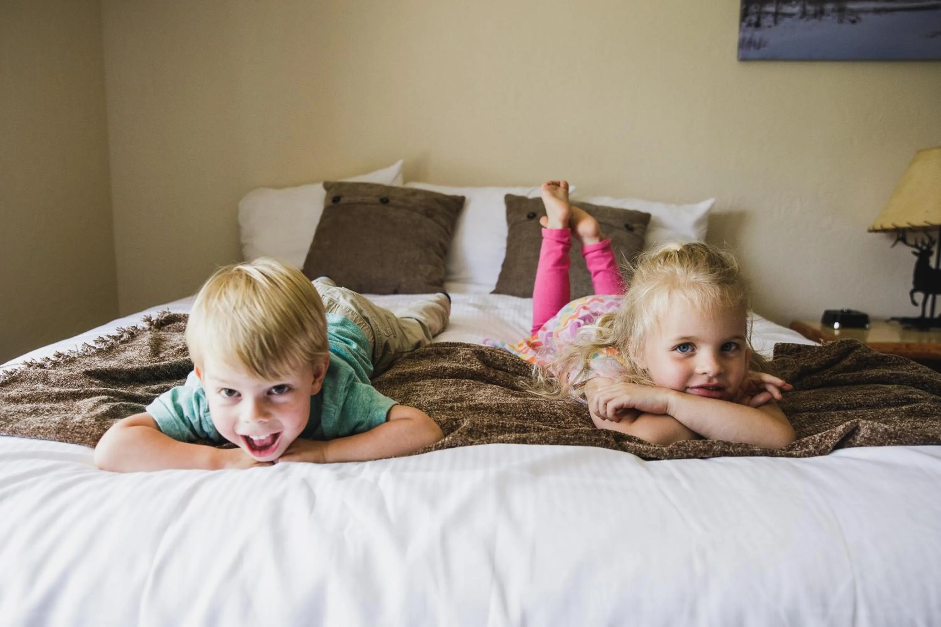 Bedroom, Bed in Ninepipes Lodge