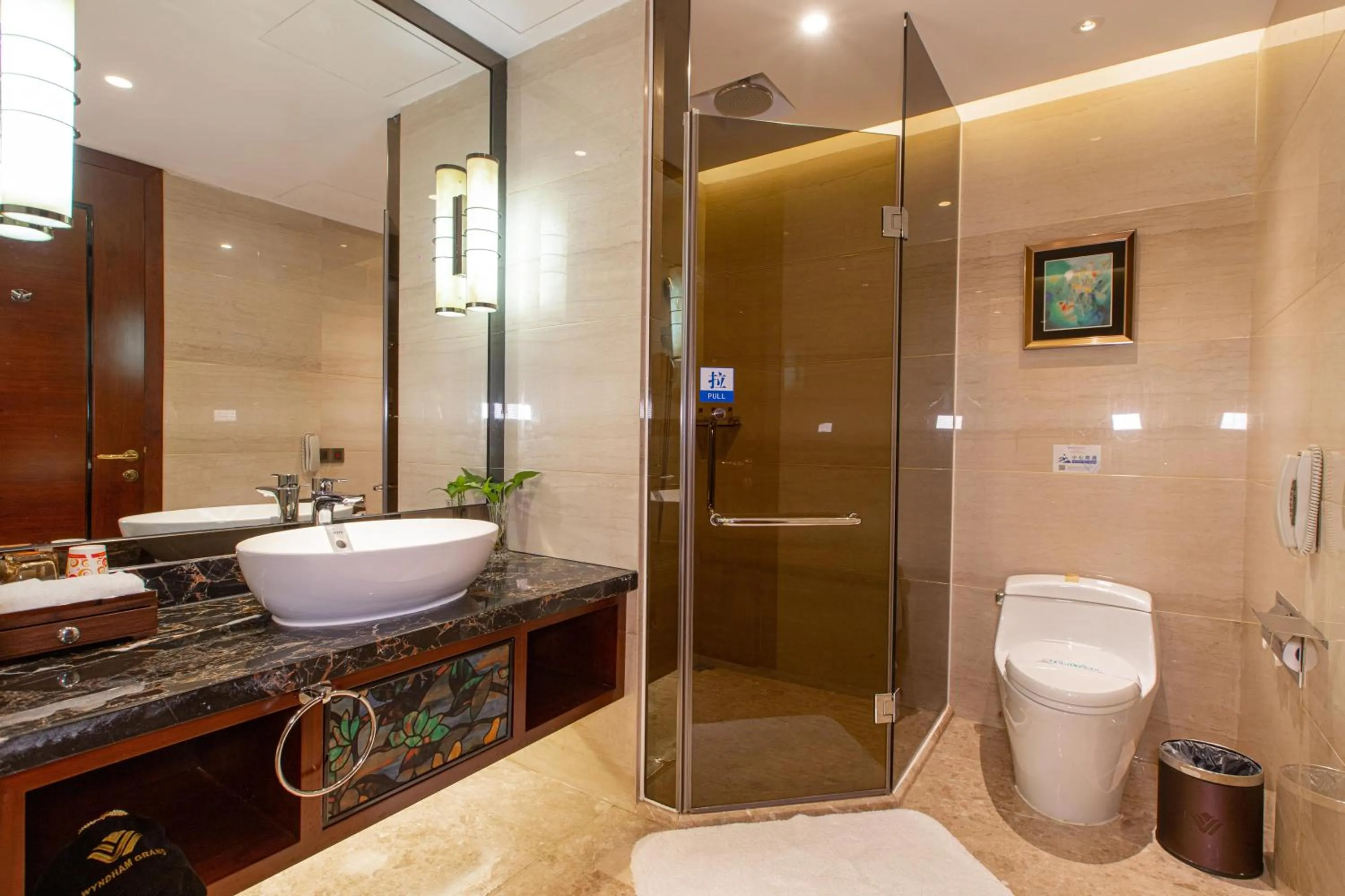 Toilet in Wyndham Grand Plaza Royale Chenzhou