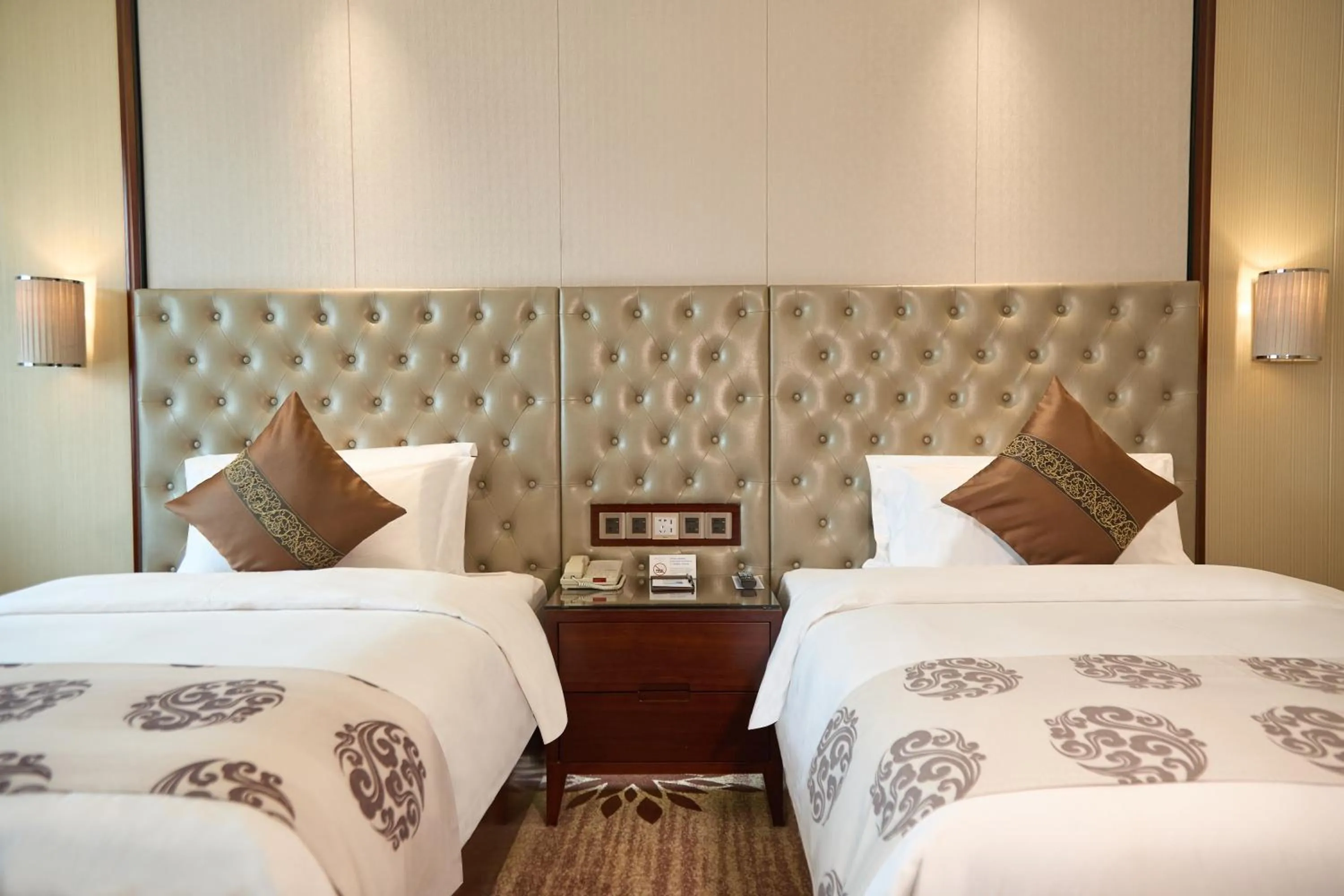 Bed in Wyndham Grand Plaza Royale Chenzhou