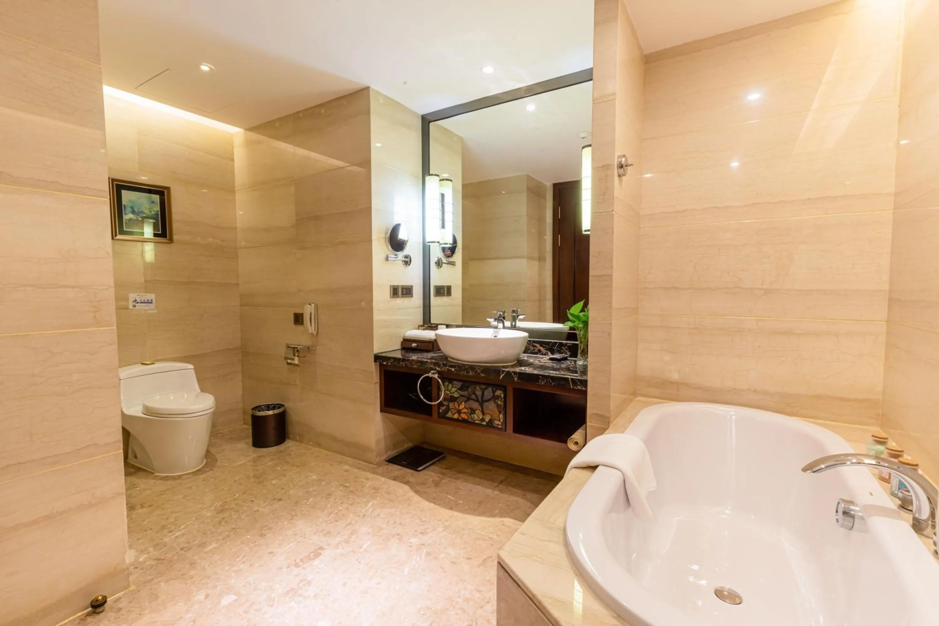 Bathroom in Wyndham Grand Plaza Royale Chenzhou
