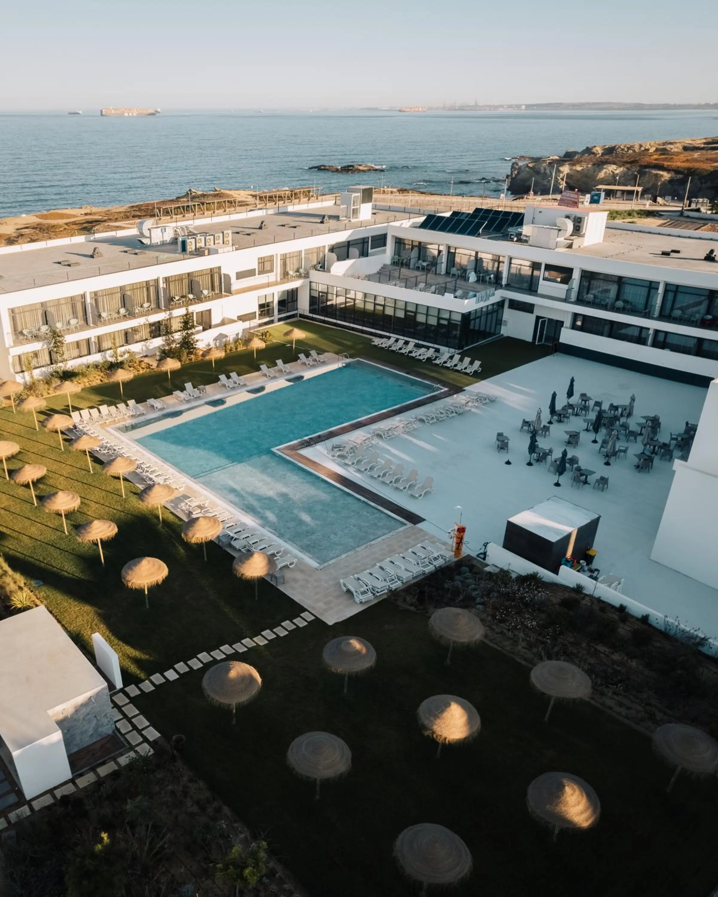 Property building in Porto Covo Praia Hotel & SPA