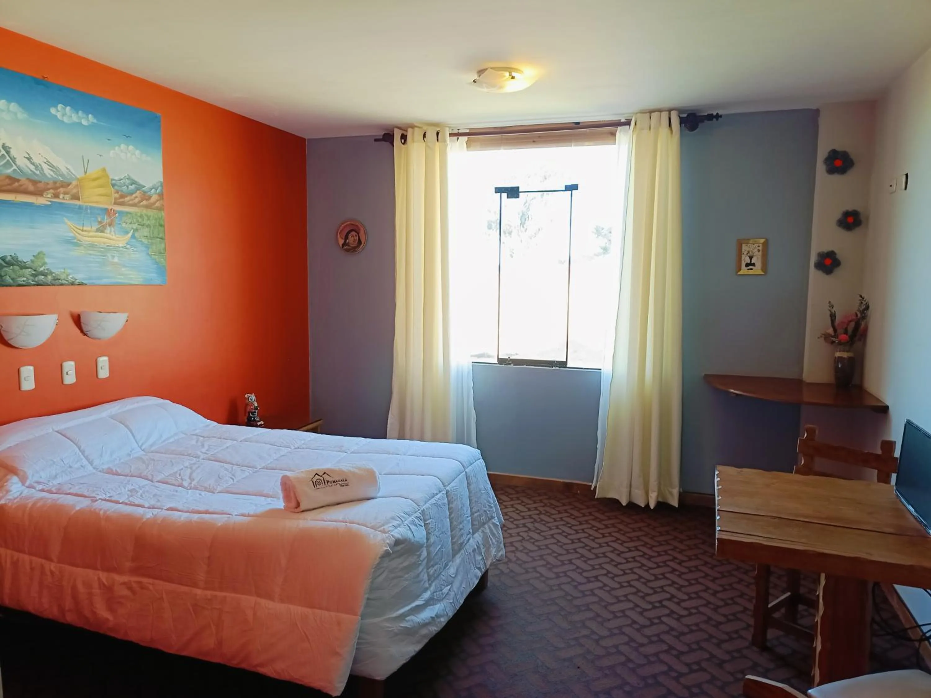 Bed in Hotel Pumakala