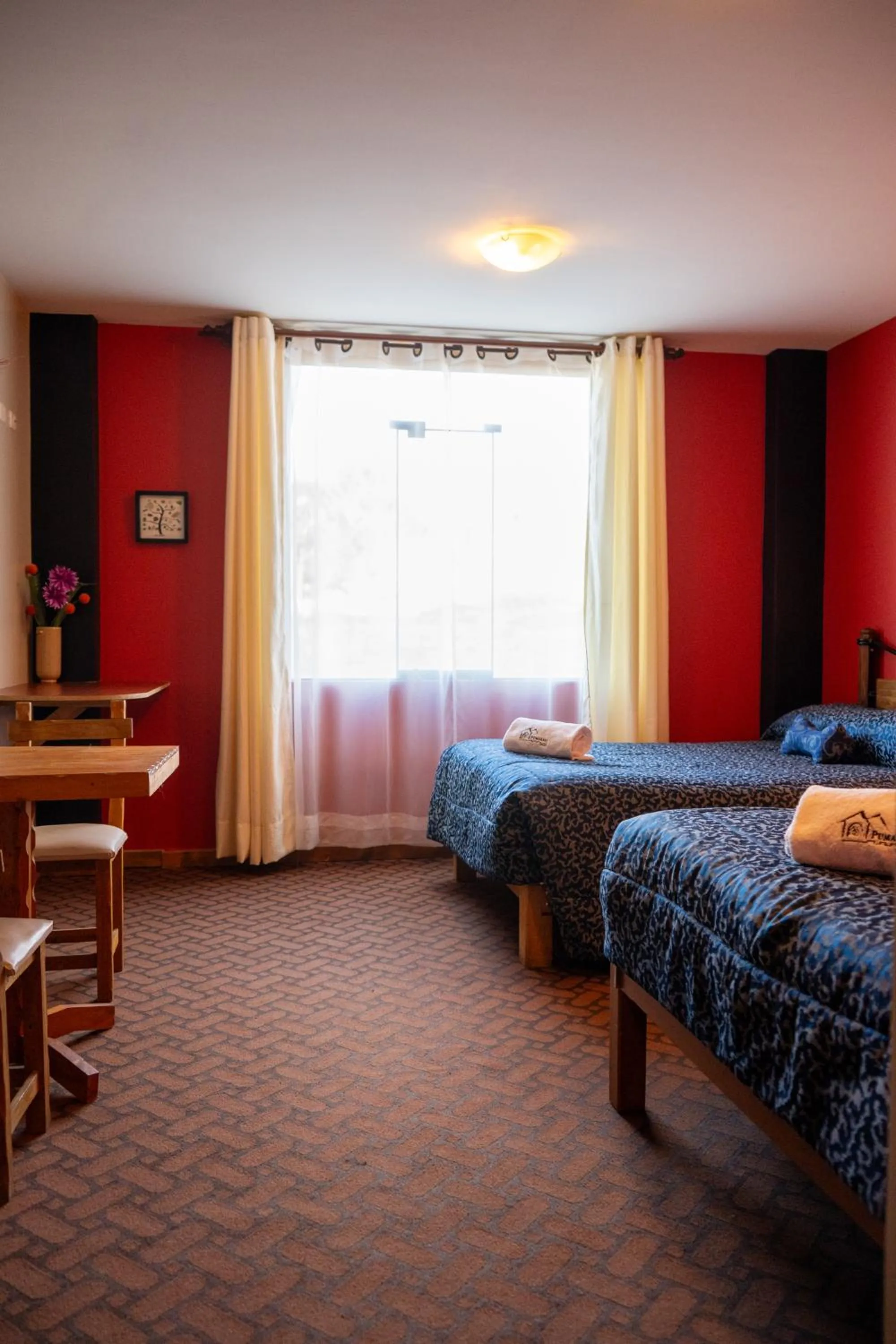 Bed in Hotel Pumakala