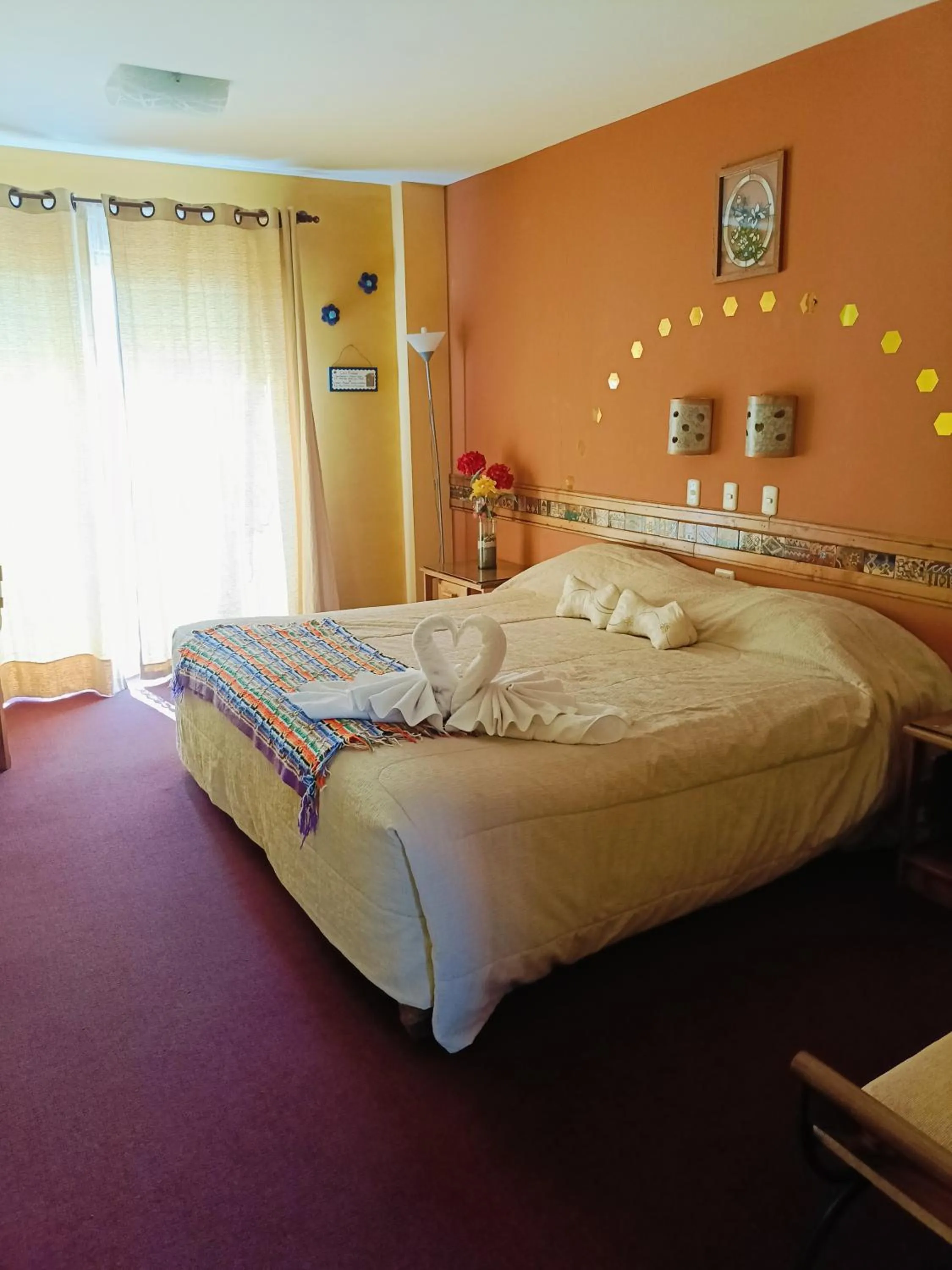 Bed in Hotel Pumakala