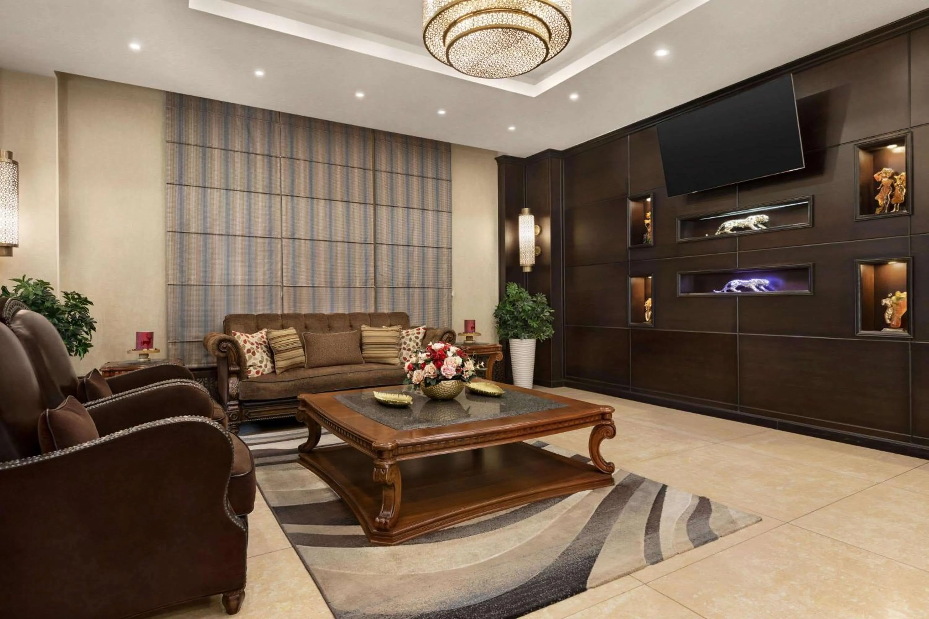 Lobby or reception in Ramada by Wyndham Bishkek Centre