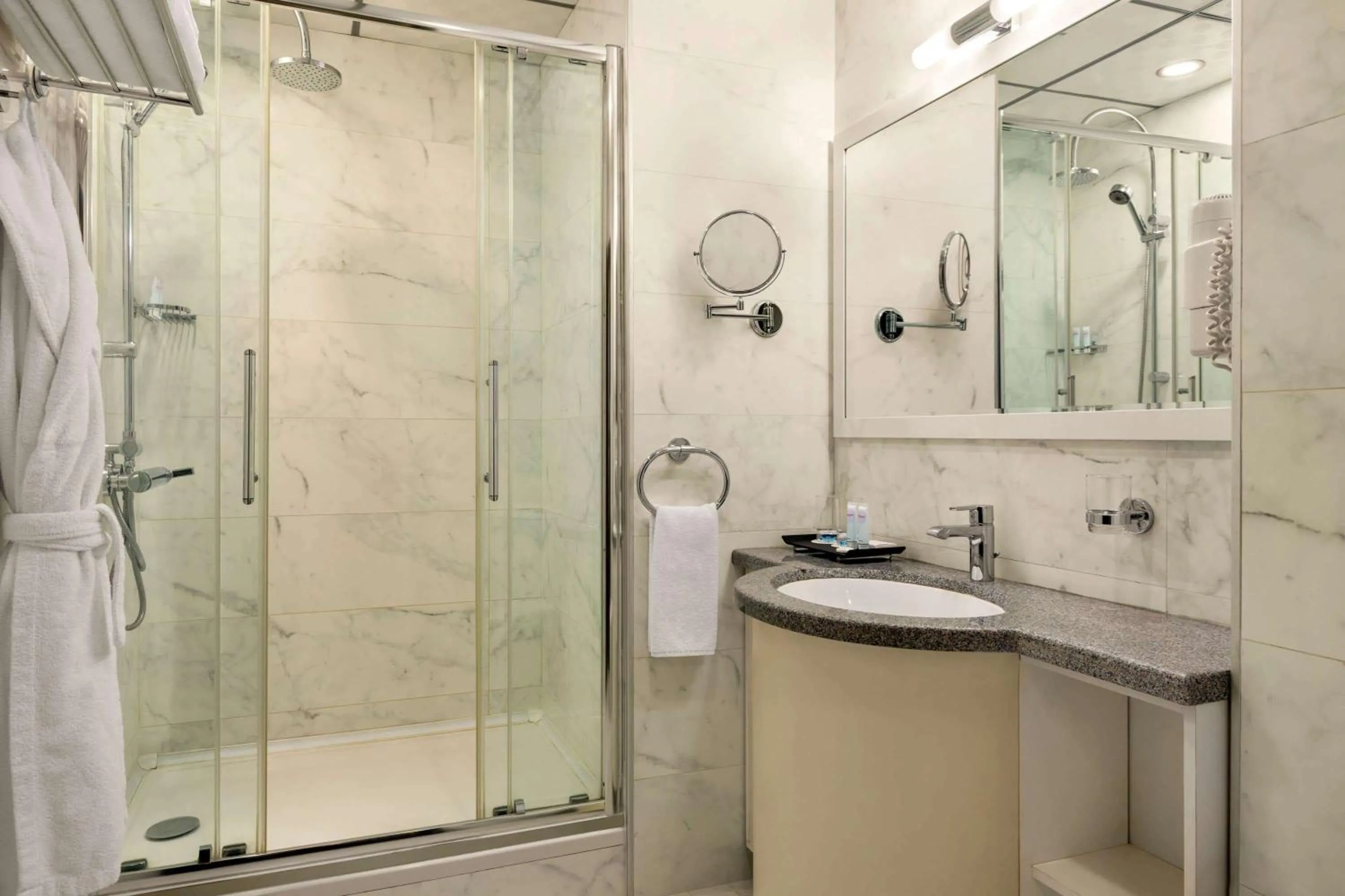 Bathroom in Ramada by Wyndham Bishkek Centre