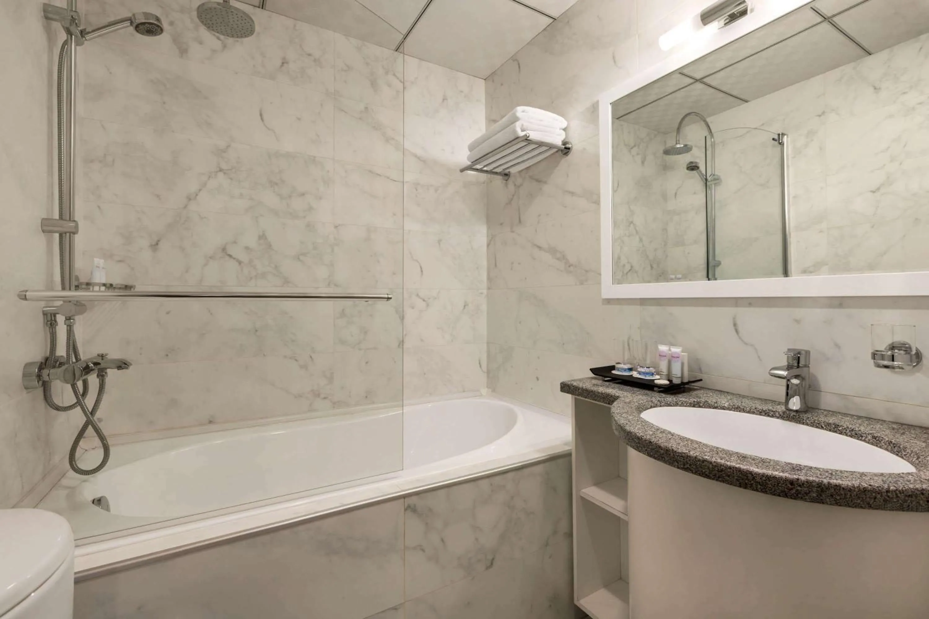 Bathroom in Ramada by Wyndham Bishkek Centre