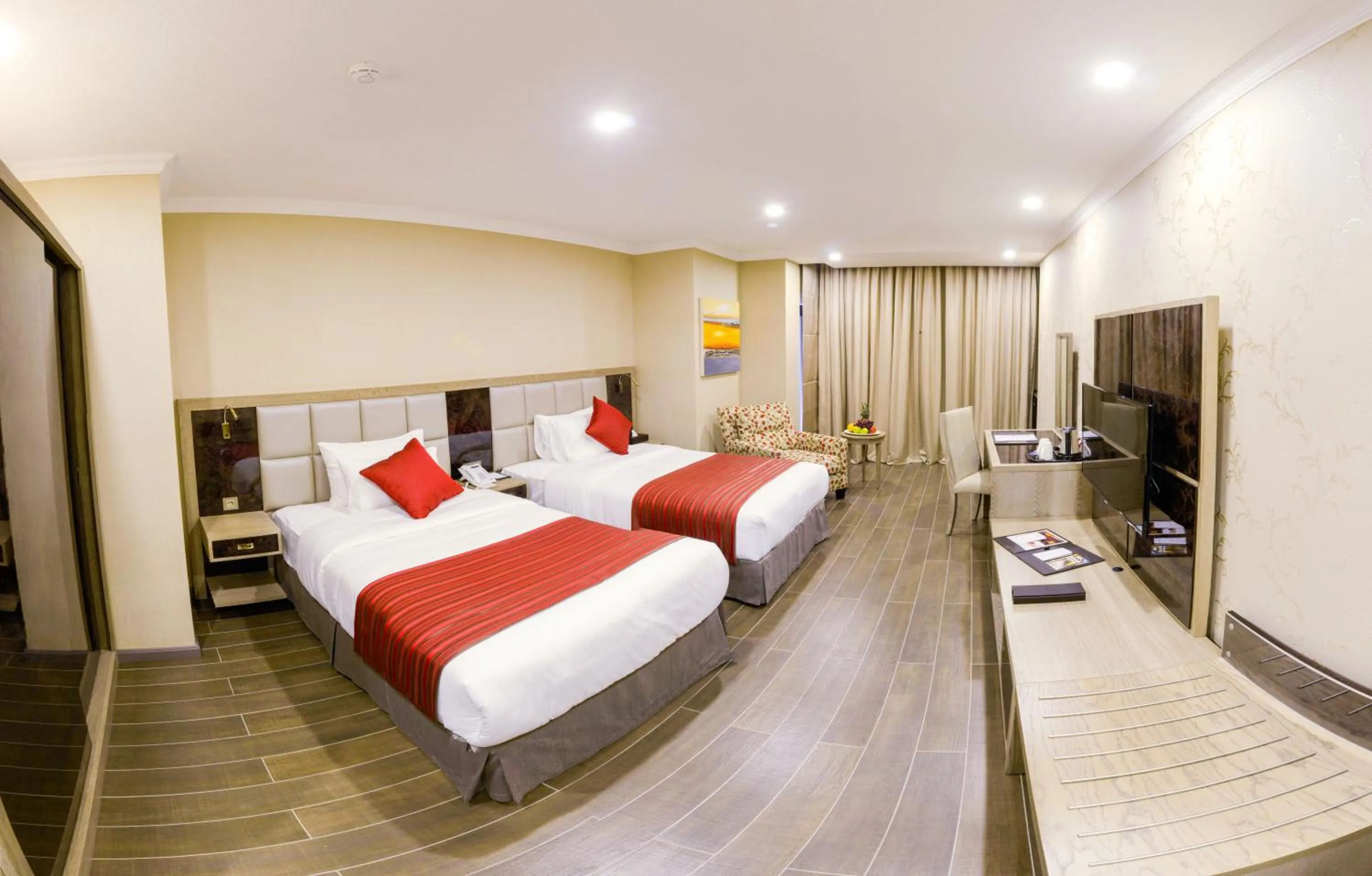 Bedroom, Bed in Ramada by Wyndham Bishkek Centre