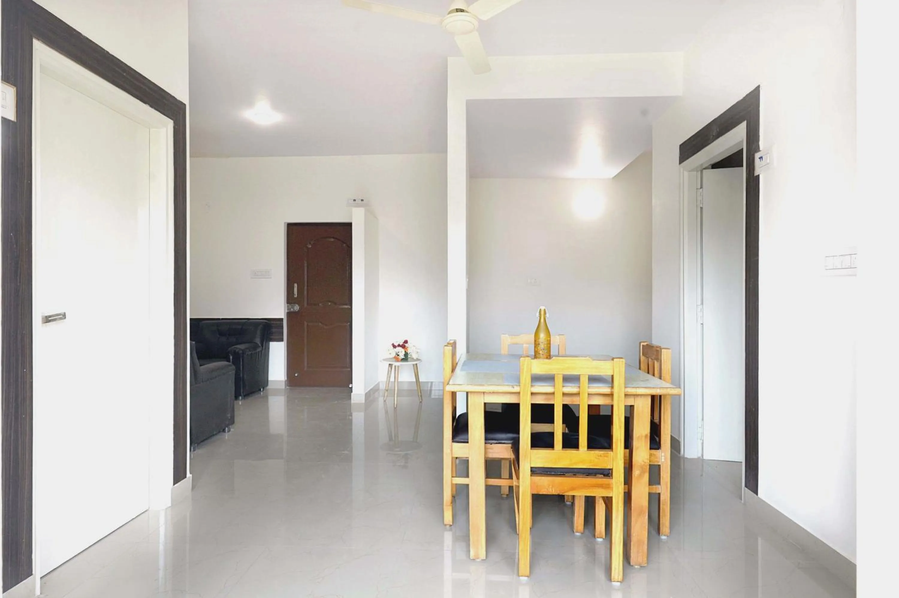 Dining area in Airport Bliss Boutique Hotel Near Kempegowda International Airport Bangalore