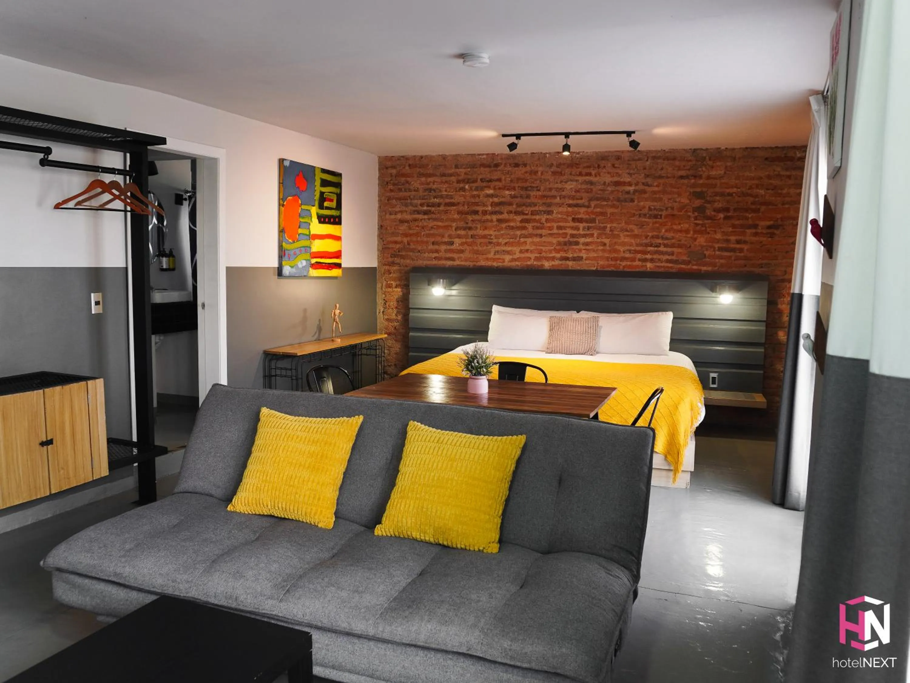 Photo of the whole room, Bed in Hotel NEXT