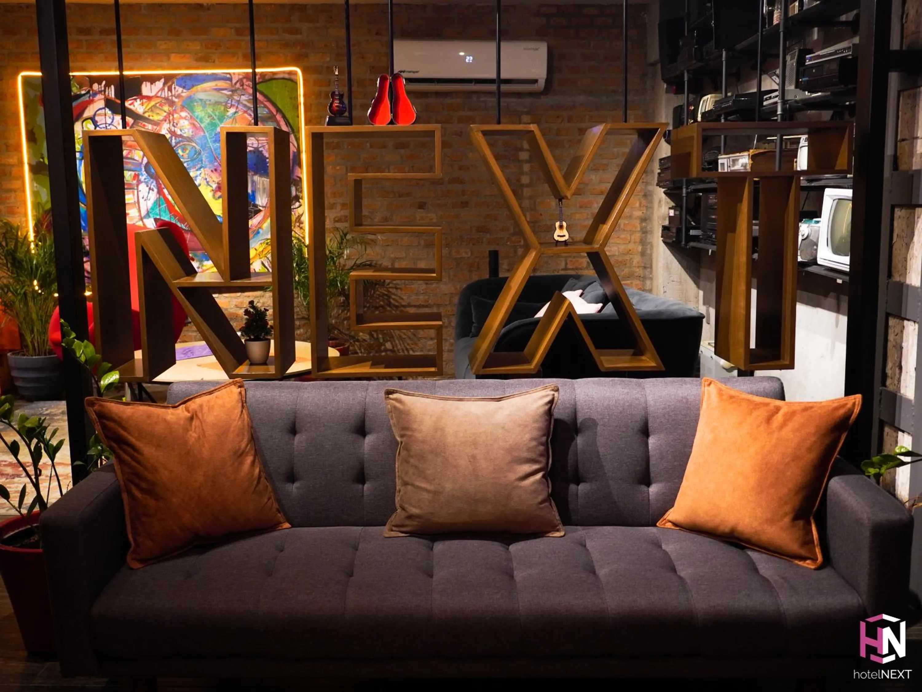 Decorative detail in Hotel NEXT