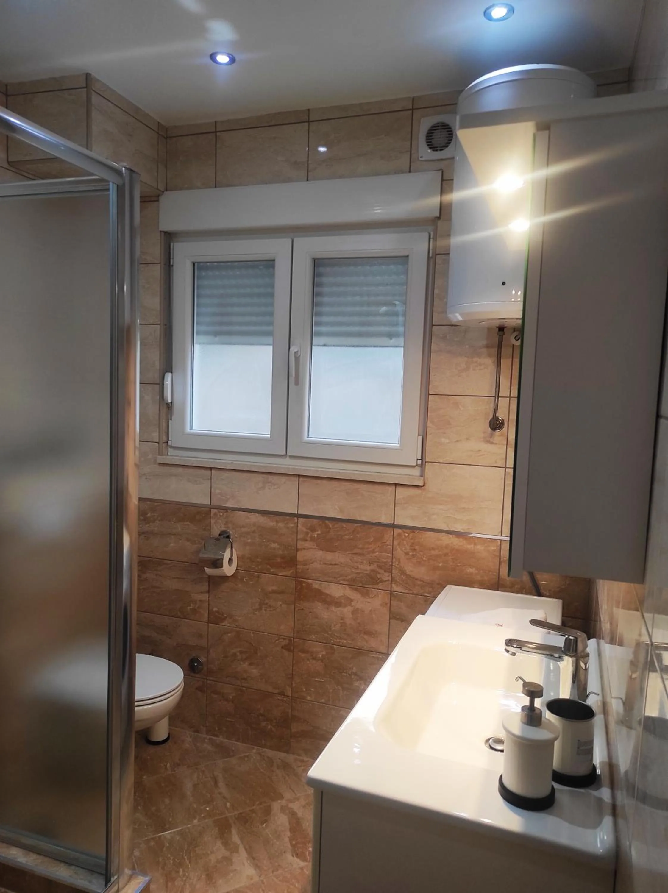 Bathroom in Garden House Apartment