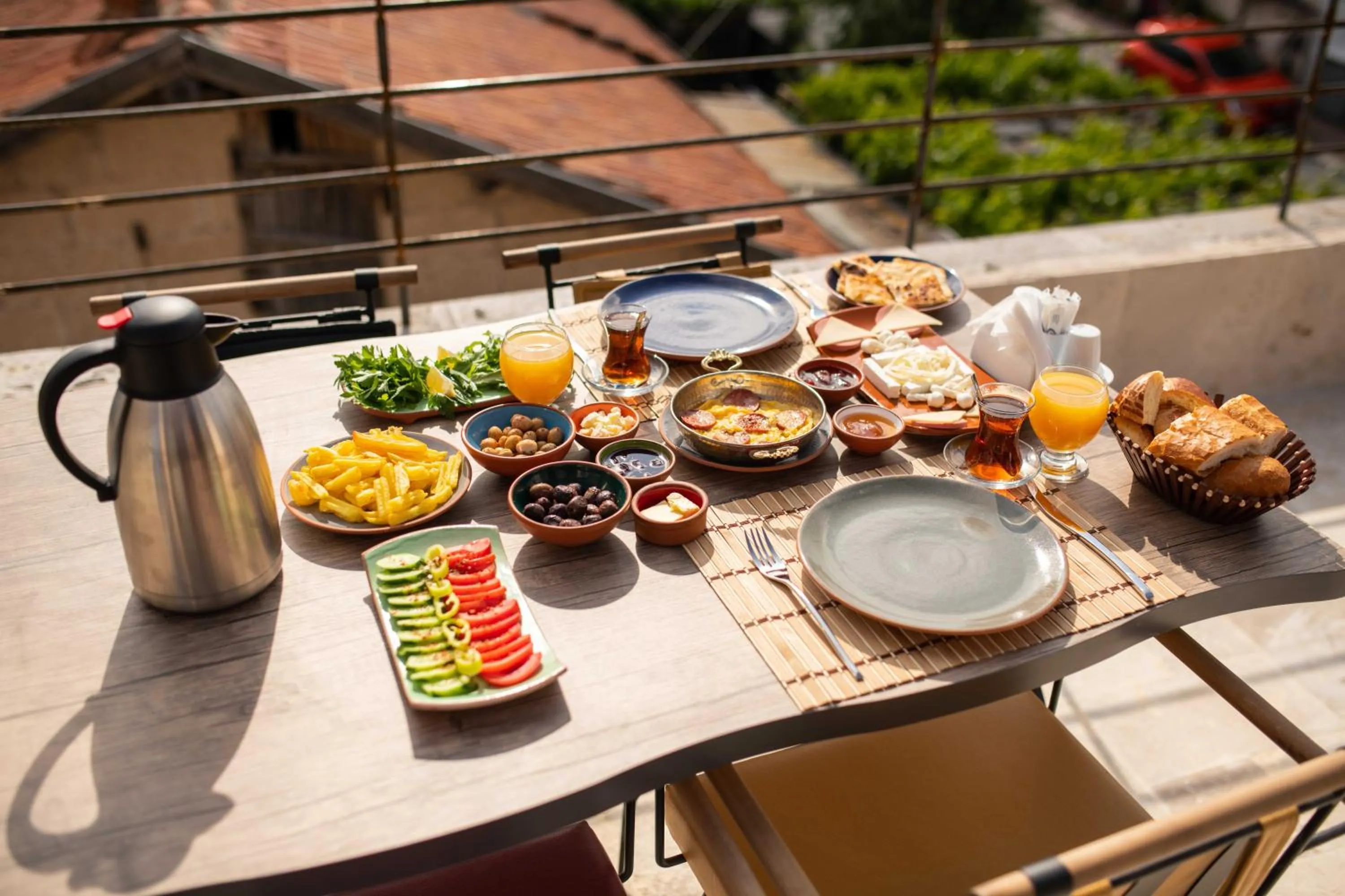 Breakfast in Ahiyan Hotel