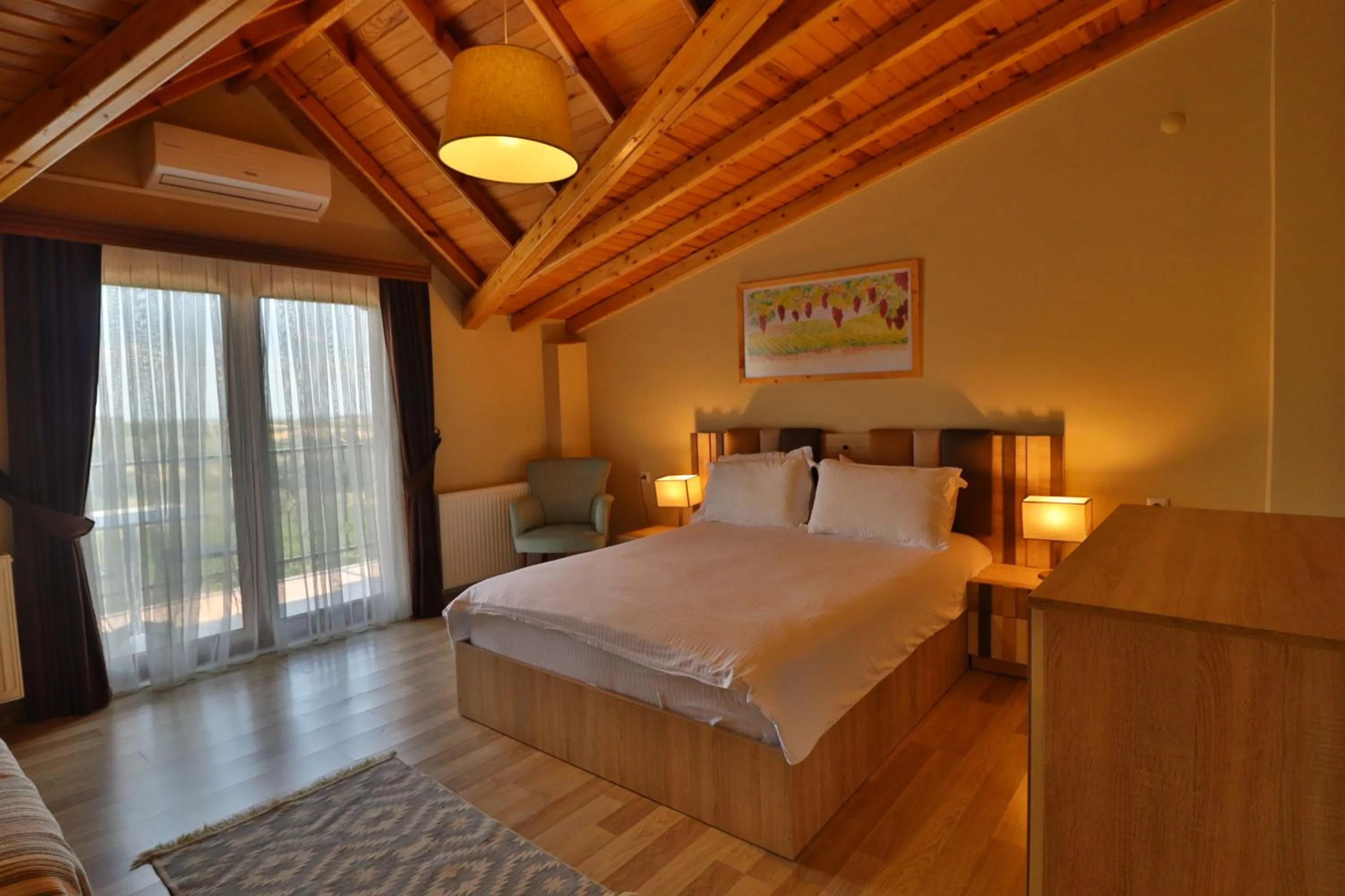 Bedroom in Dessera Vineyards Hotel