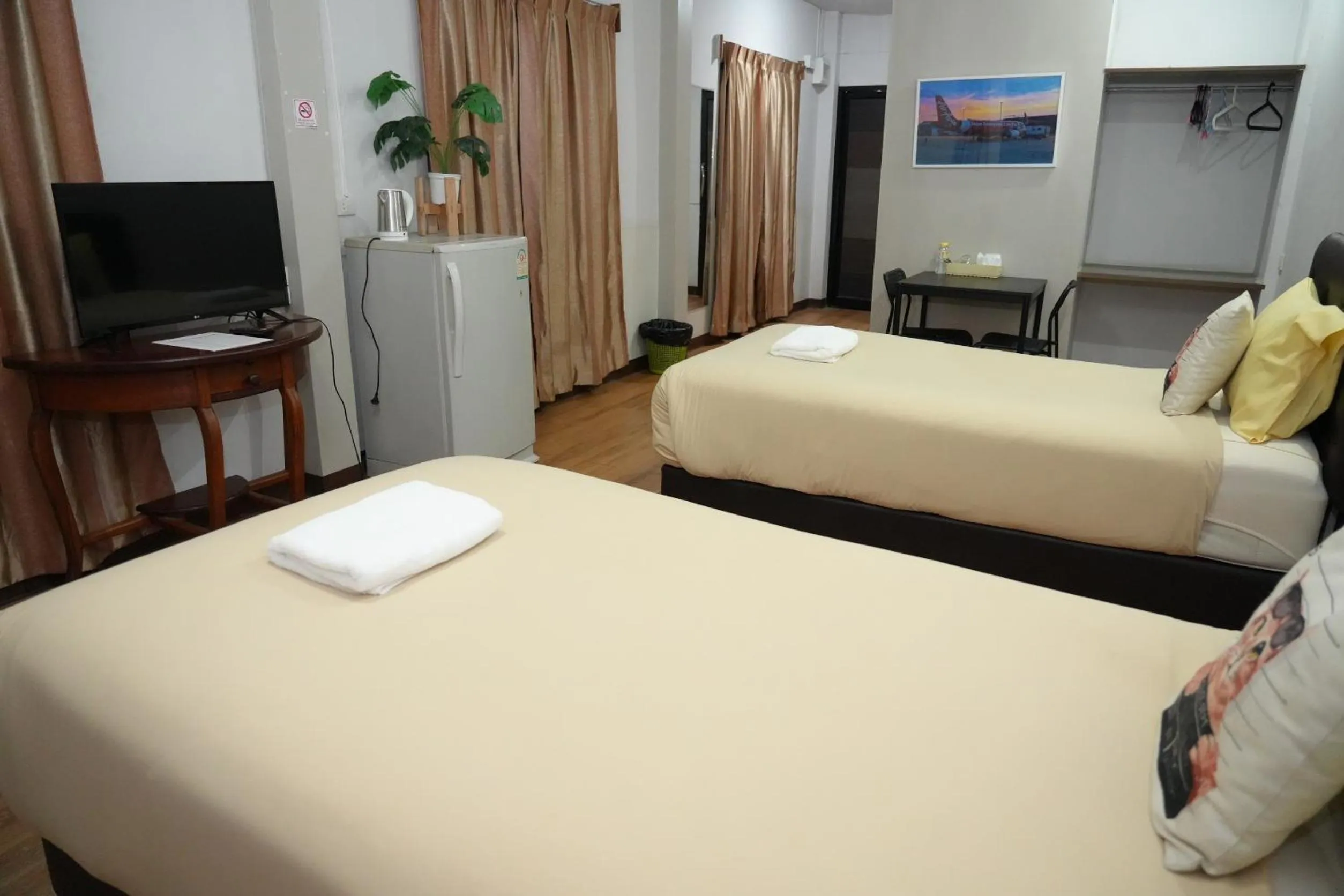 Bed in Bkk39 Airport hotel