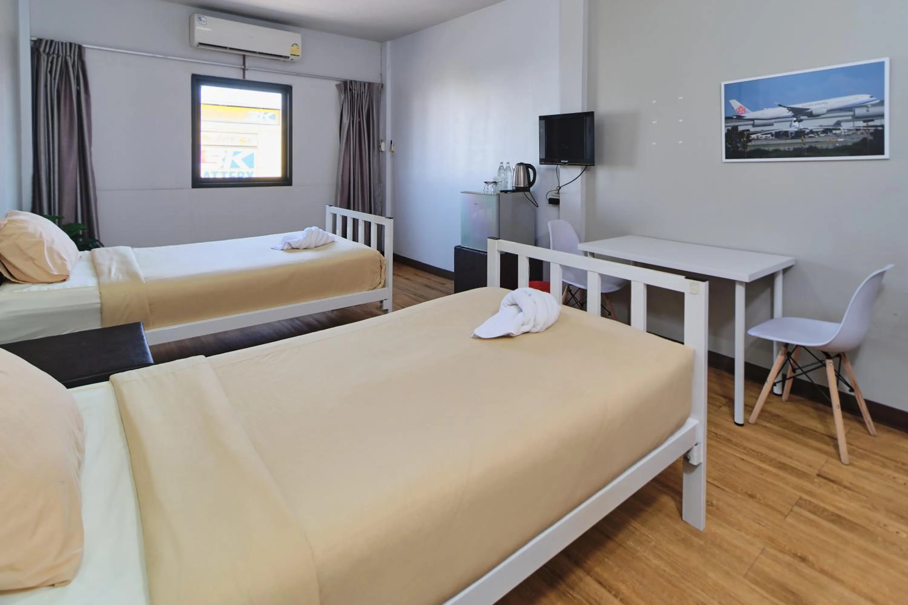 Bed in Bkk39 Airport hotel