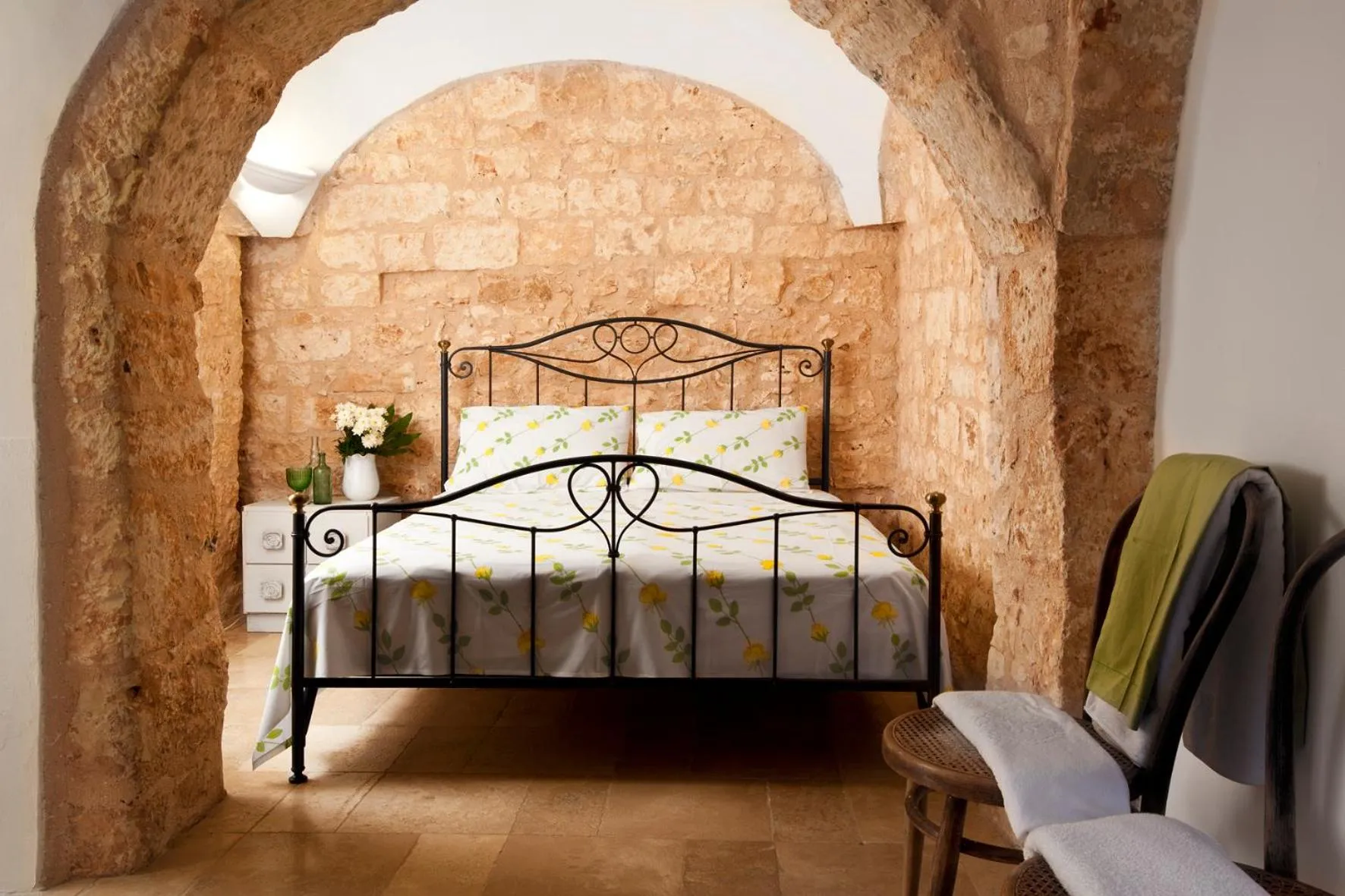 Bedroom, Bed in Trulli del Carmine